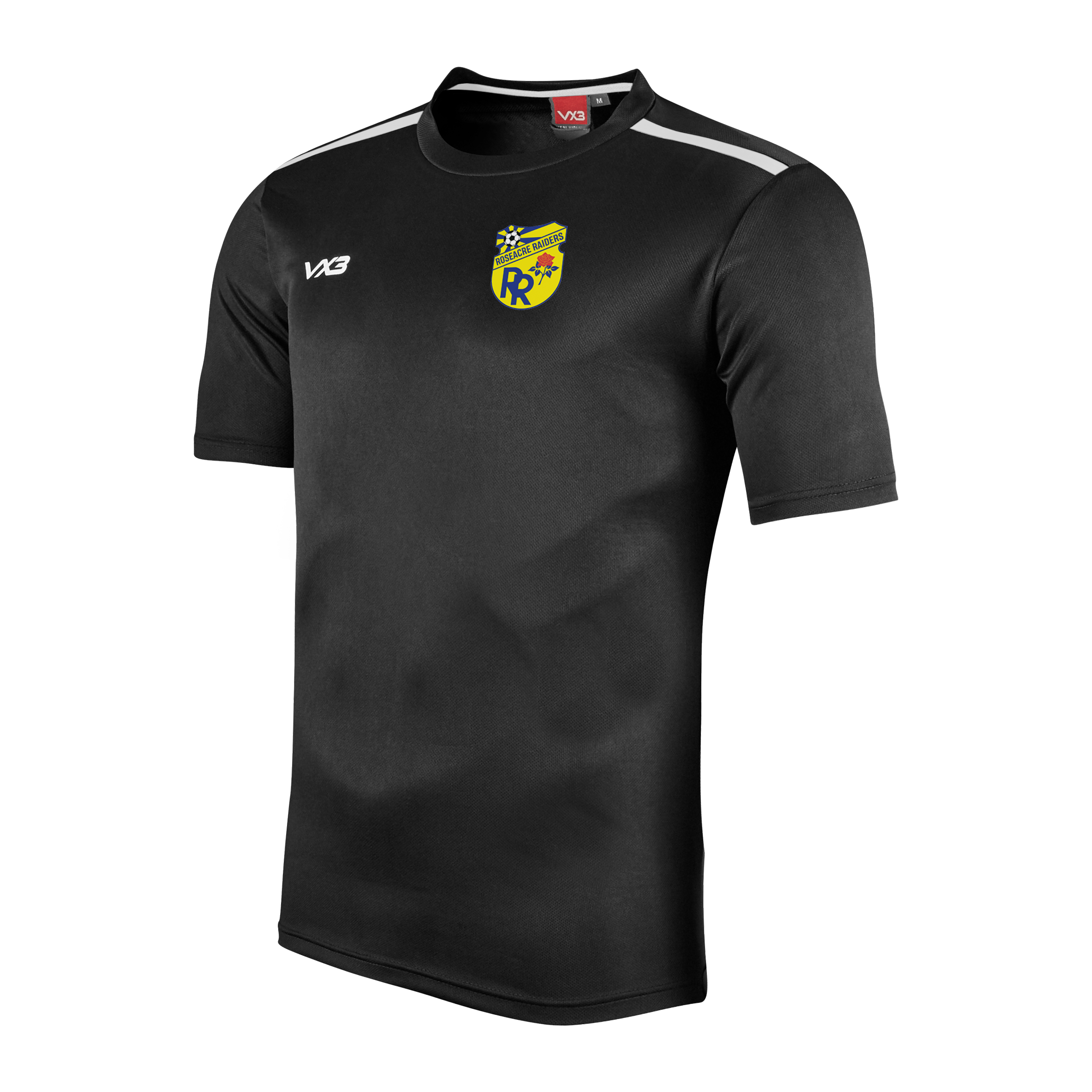 Roseacre Raiders FC Black Fortis Tee