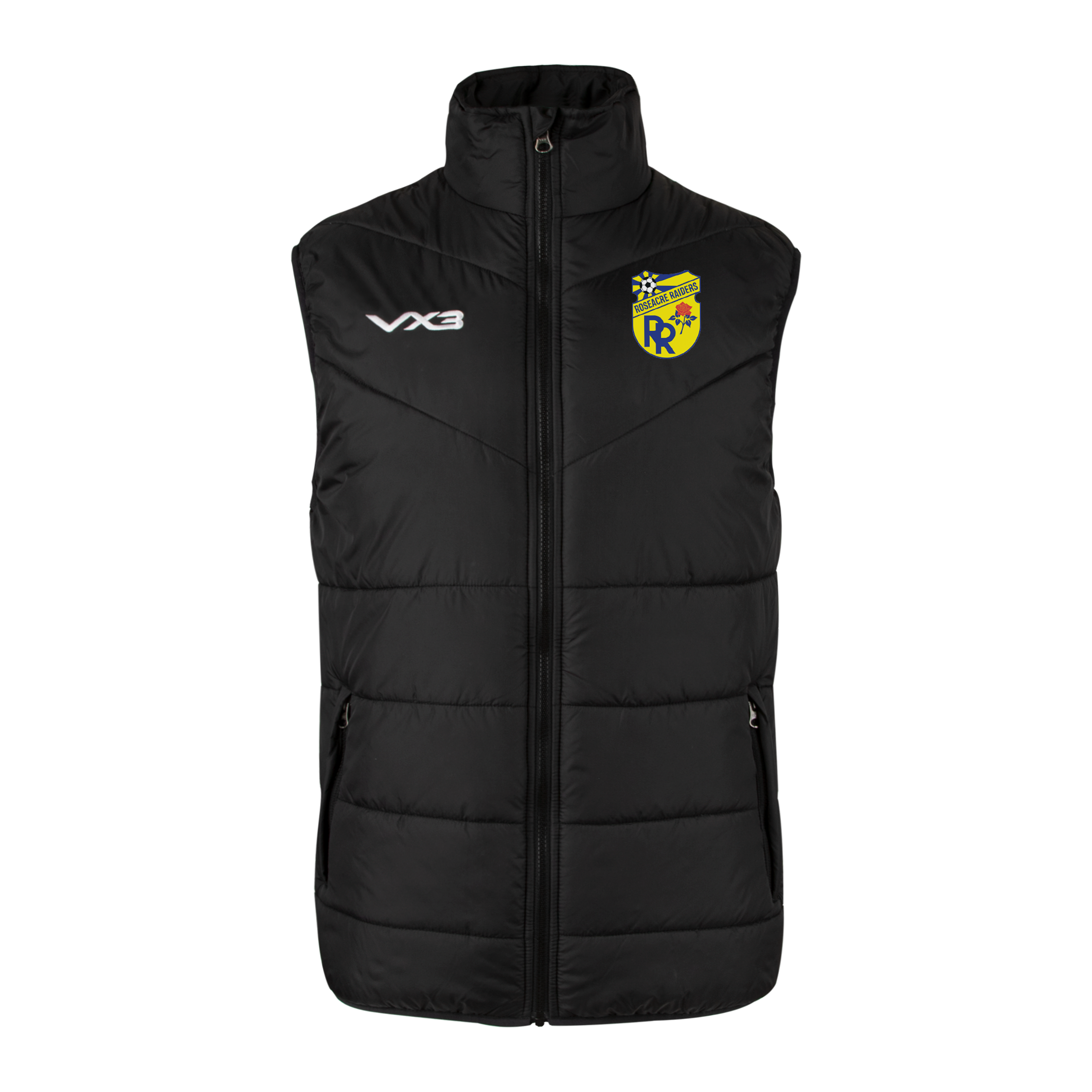 Roseacre Raiders FC Black Ventus Gilet