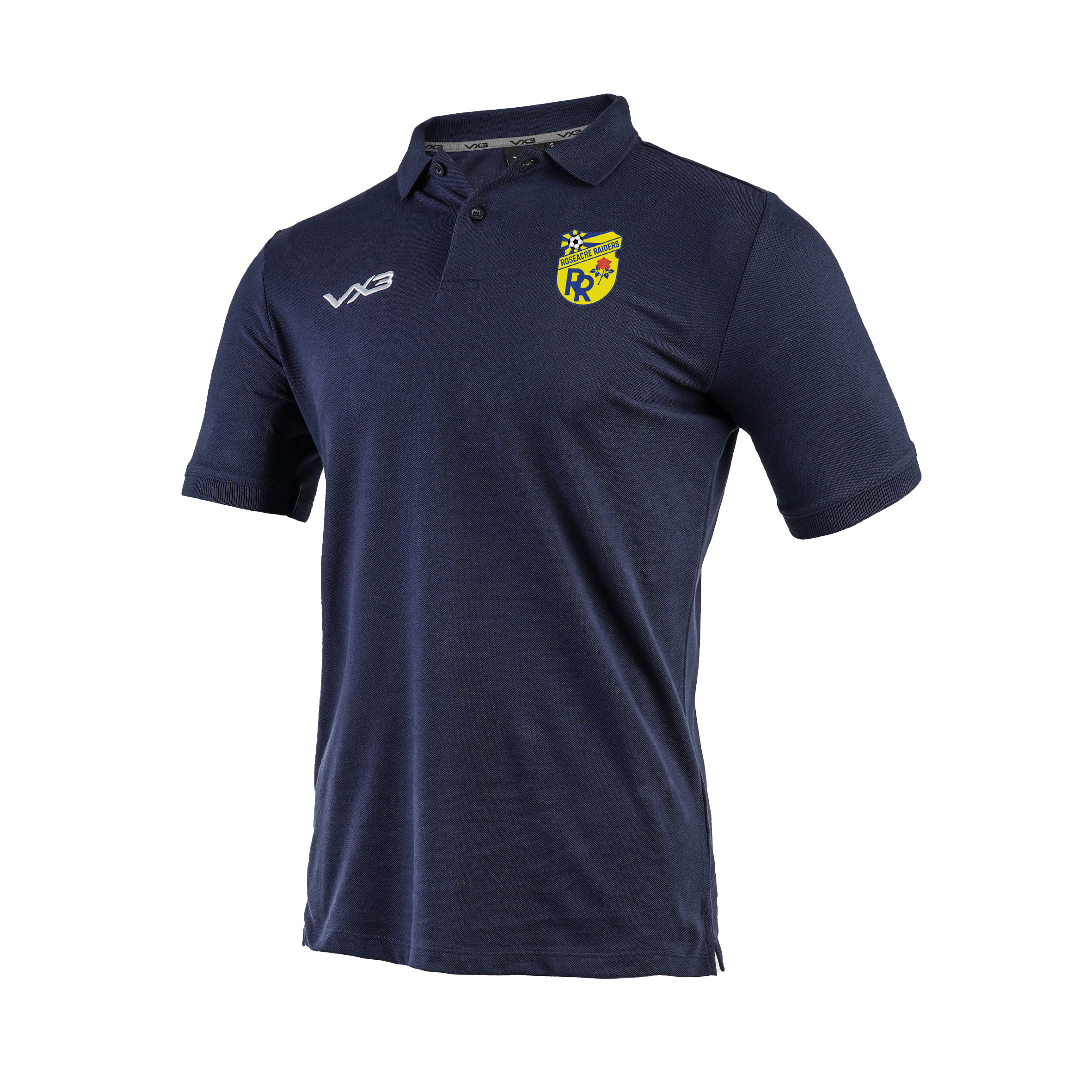 Roseacre Raiders FC Navy Primus Polo Shirt