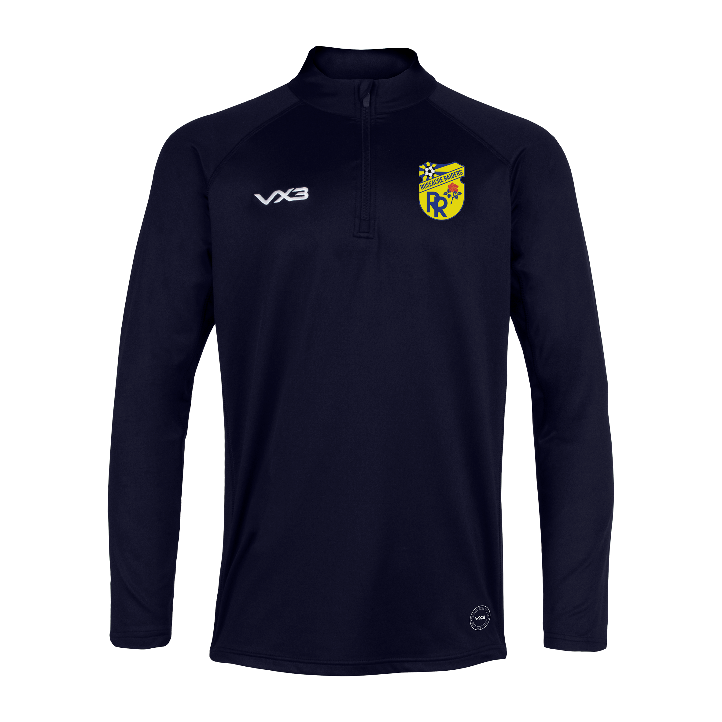 Roseacre Raiders FC Navy Primus Youth Quarter Zip
