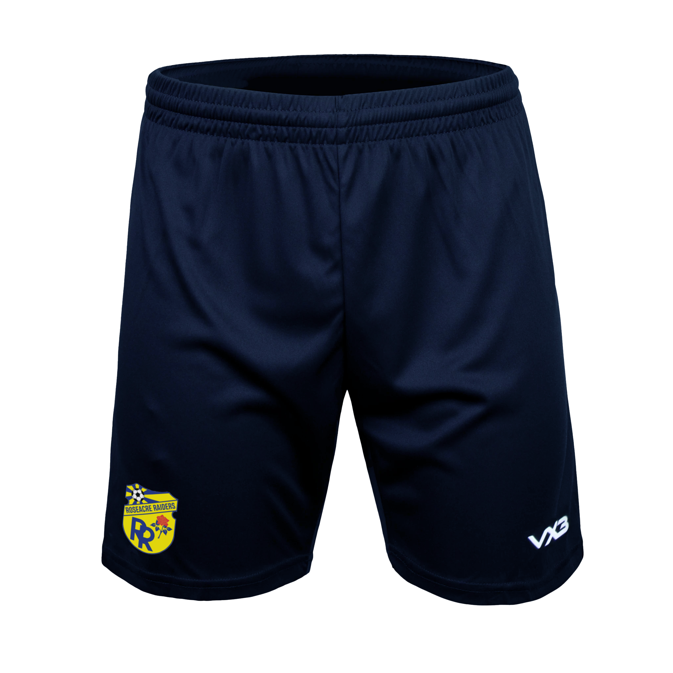 Roseacre Raiders FC Navy Tiro Youth Football Shorts