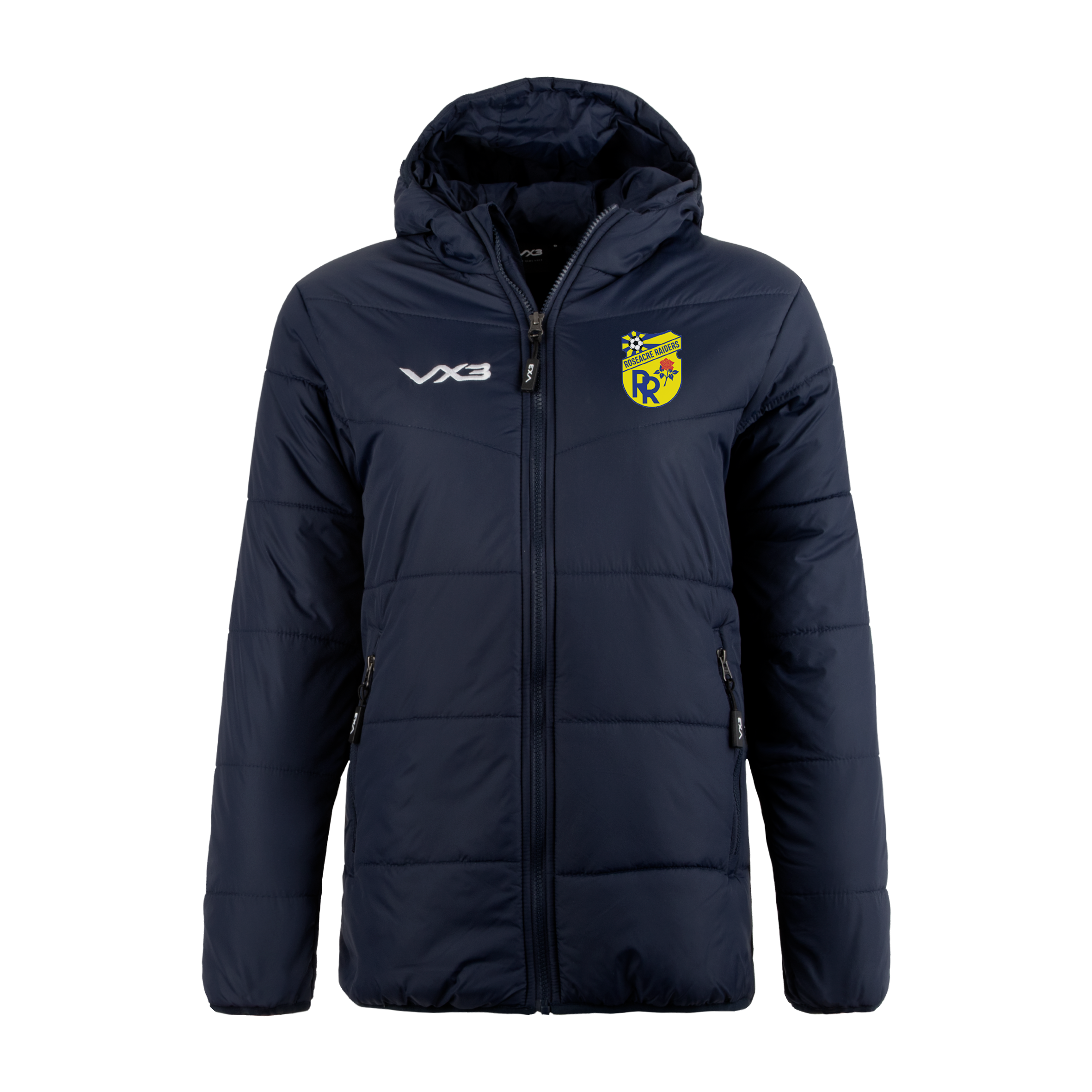 Roseacre Raiders FC Navy Lorica Quilted Jacket Ladies