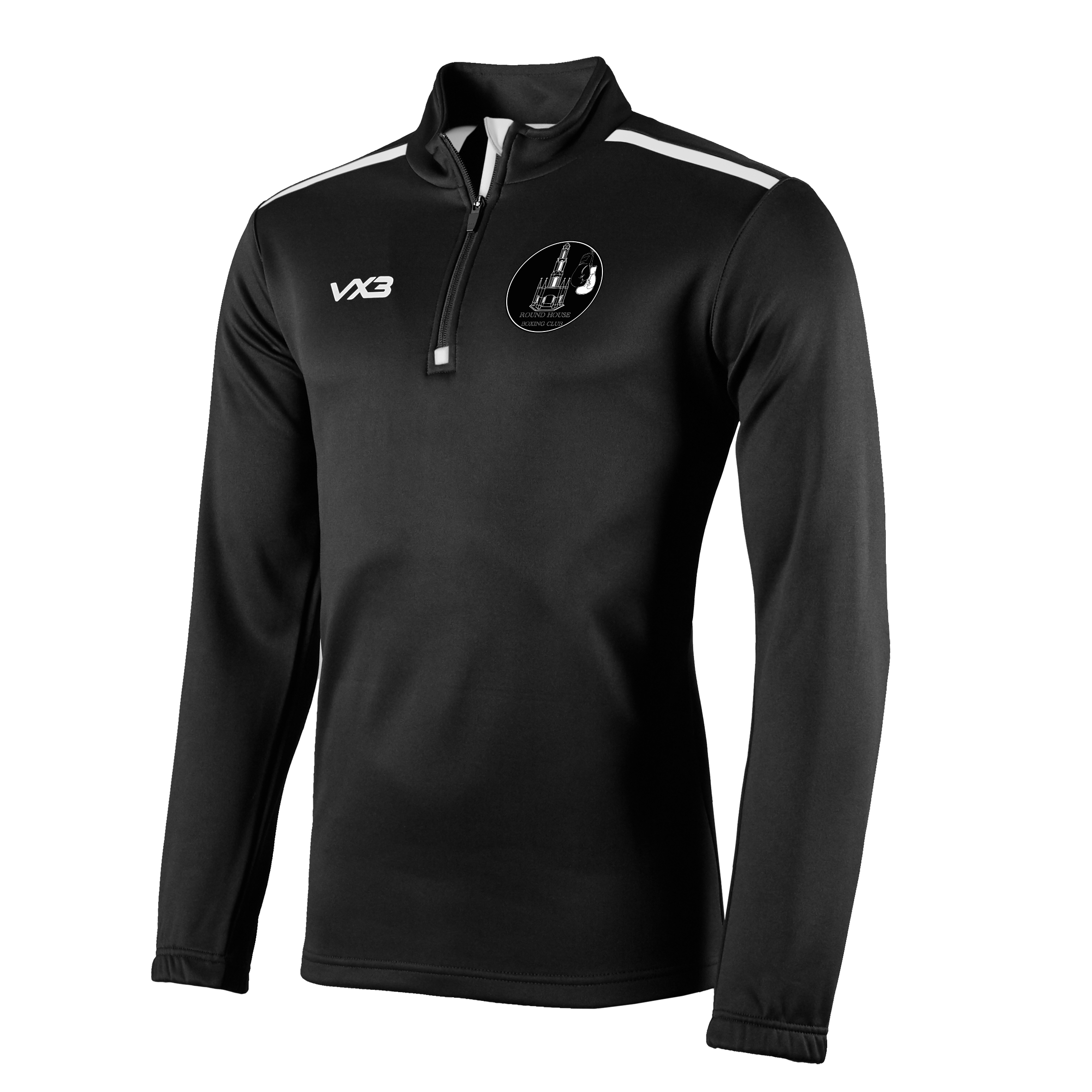 Round House Boxing Club Fortis Youth Quarter Zip Sweat