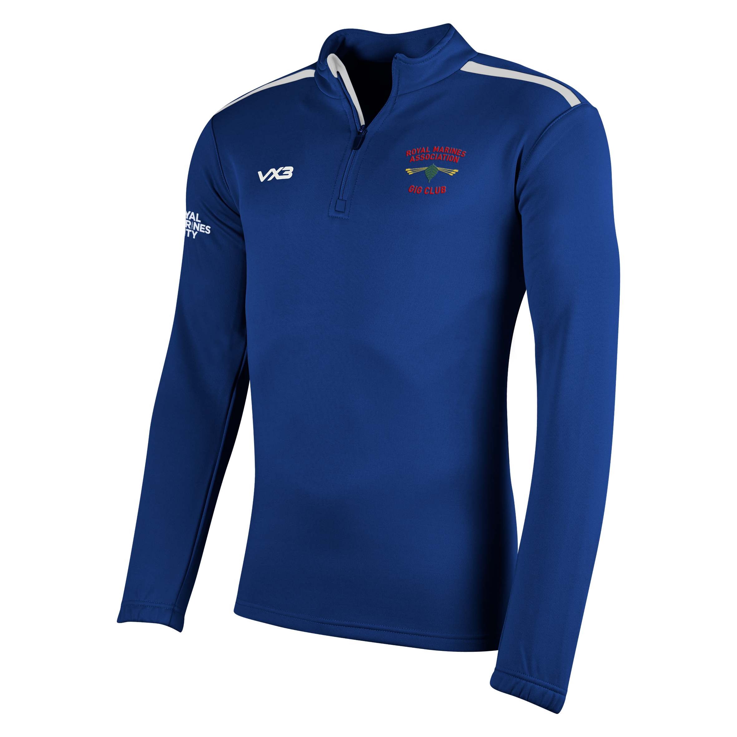Royal Marine Gig Club Fortis Quarter Zip Sweat