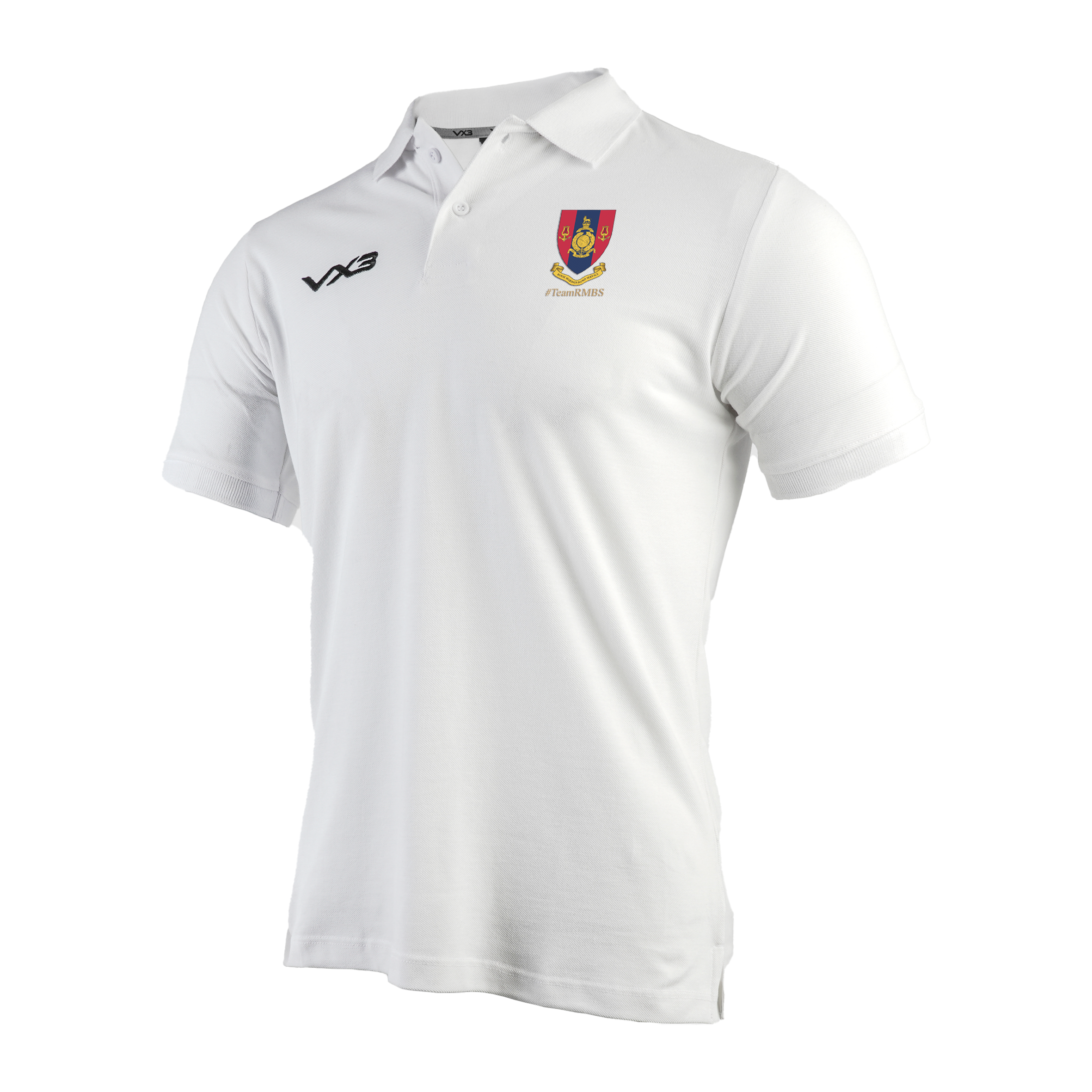 Royal Marines Band Service White Primus Polo Shirt