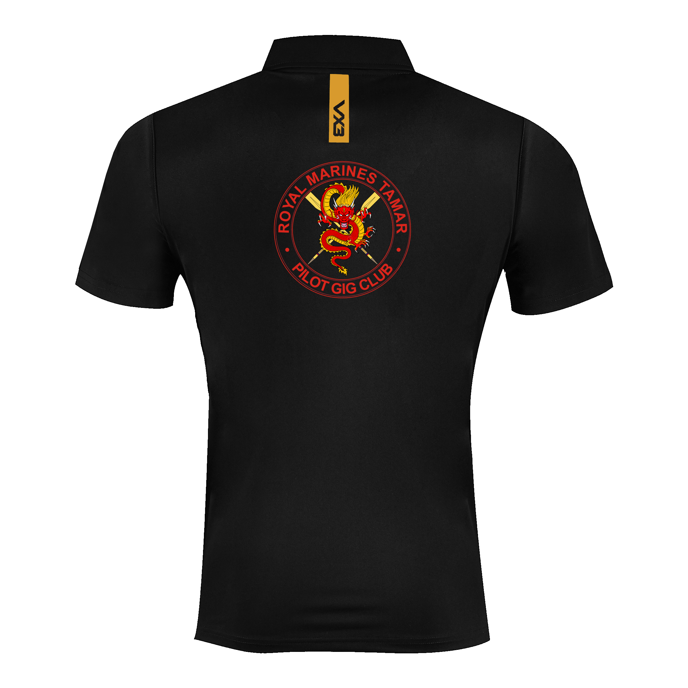 Royal Marines Tamar Pilot Gig Club Fortis Youth Polo