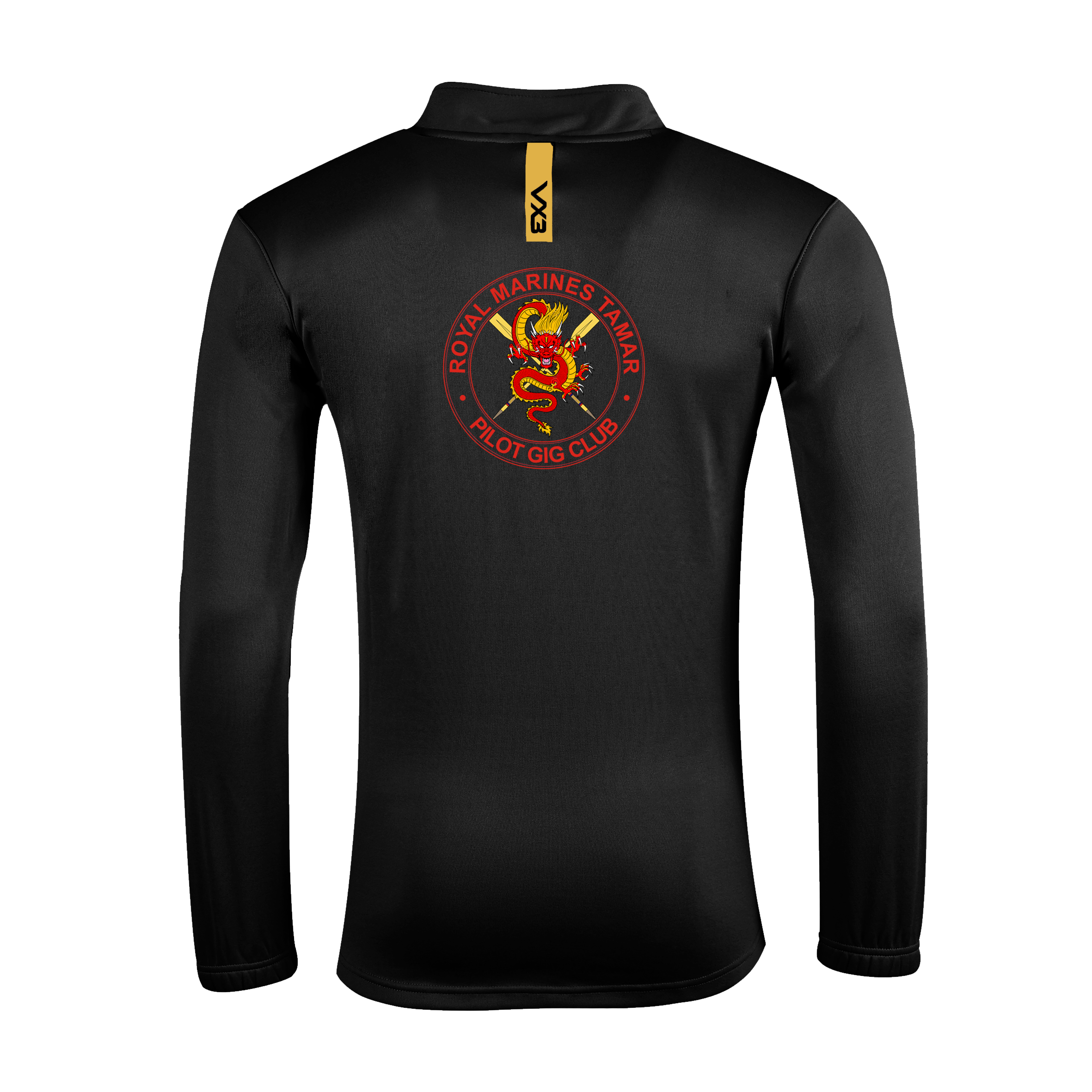 Royal Marines Tamar Pilot Gig Club Fortis Quarter Zip Sweat