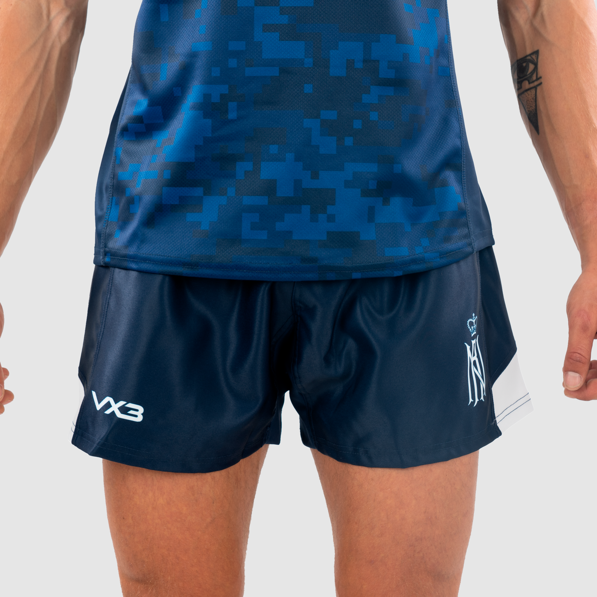 Royal Navy Rugby Home Playing Shorts 23/24