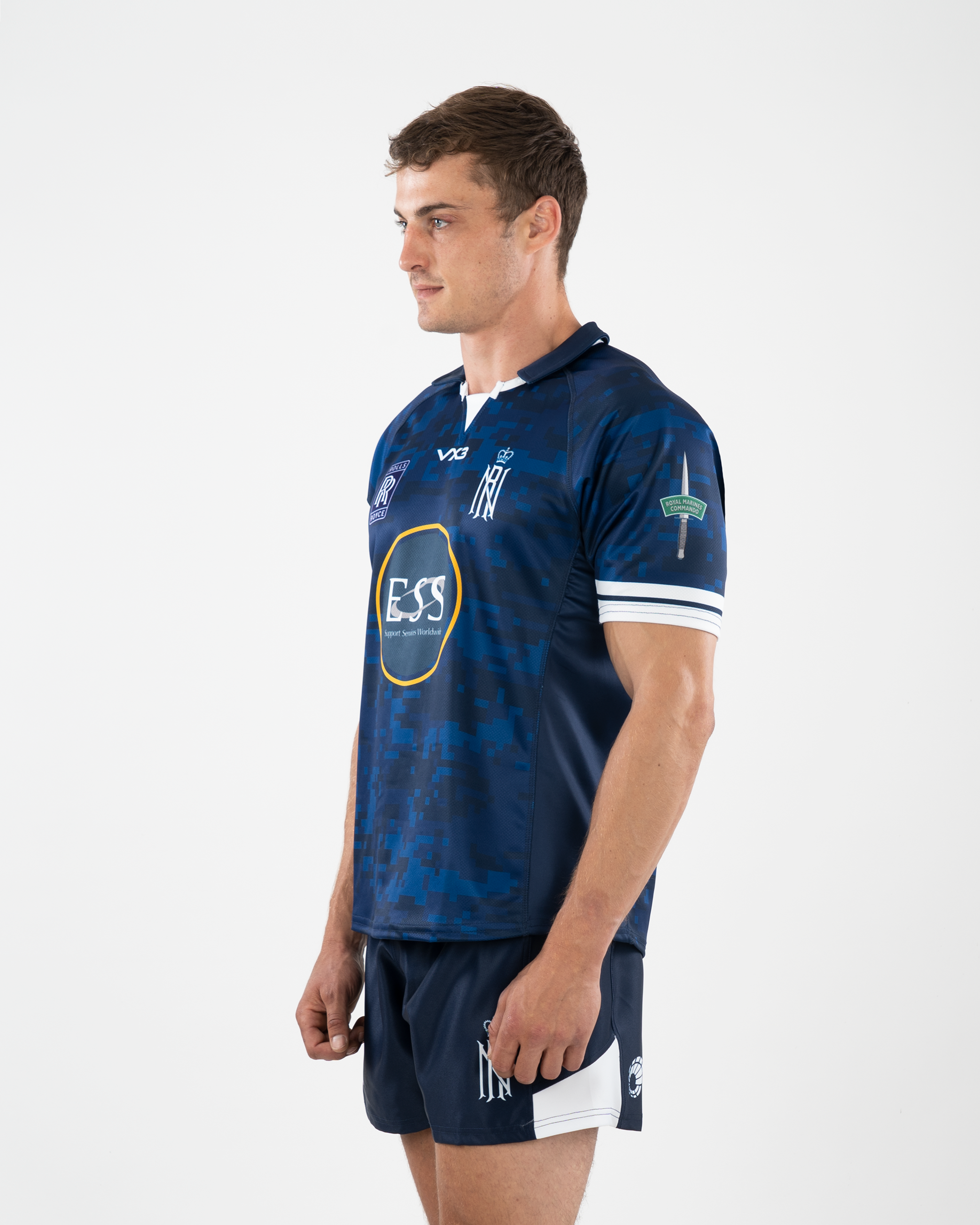 Royal Navy Rugby Replica Home Playing Shirt 23/24