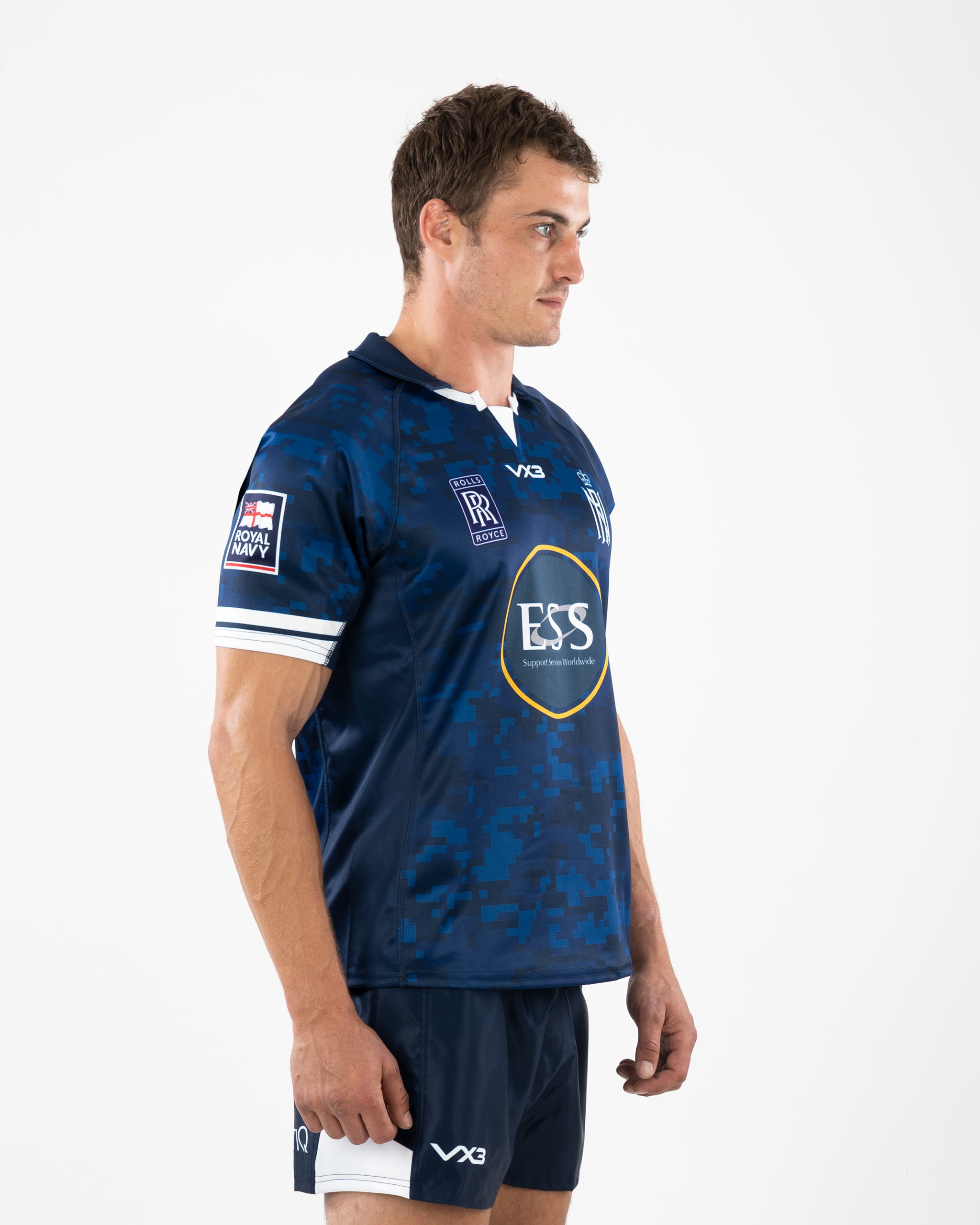 Royal Navy Rugby Replica Home Playing Shirt 23/24