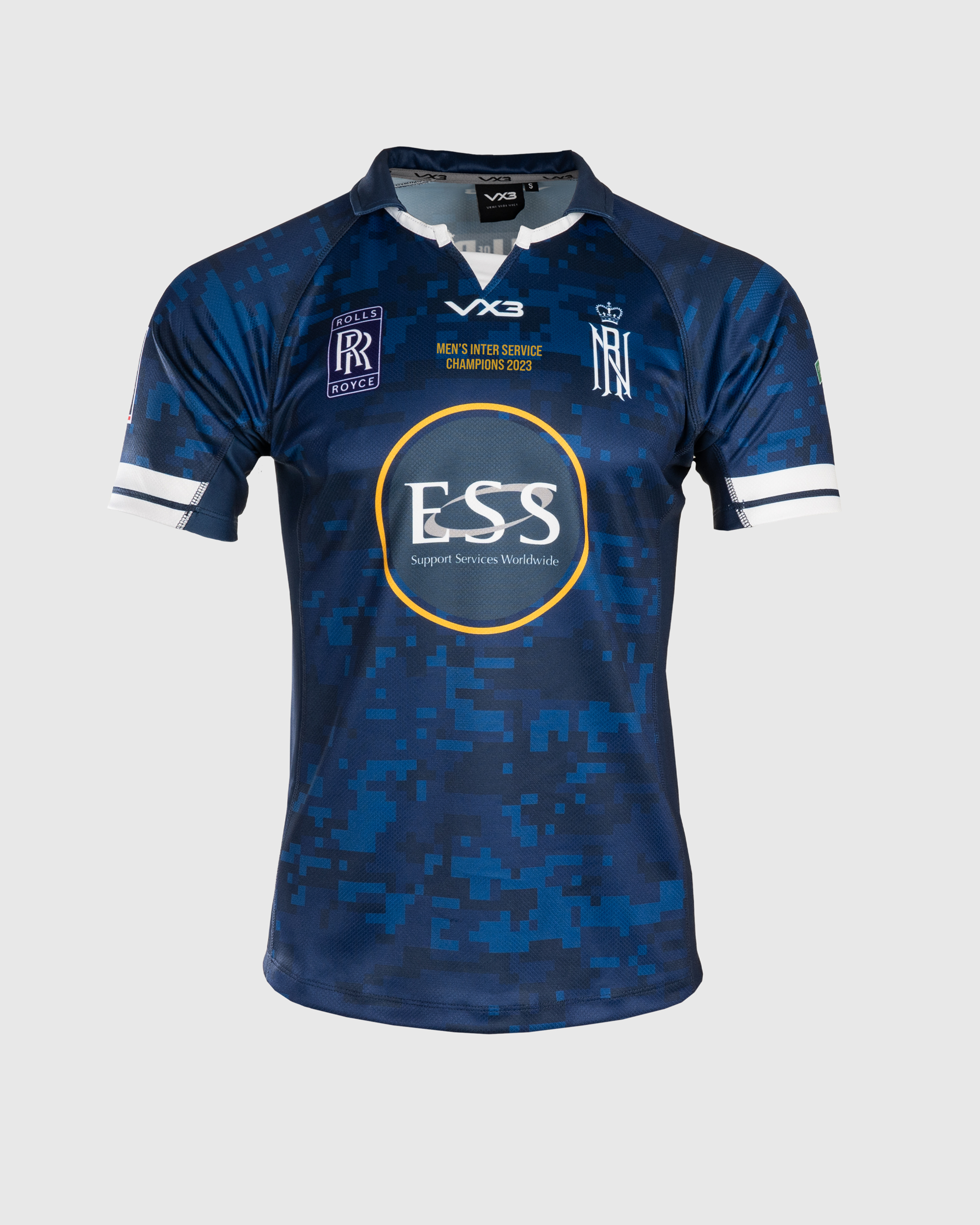Royal Navy Rugby Replica Home Playing Shirt  Youth Champions 2023