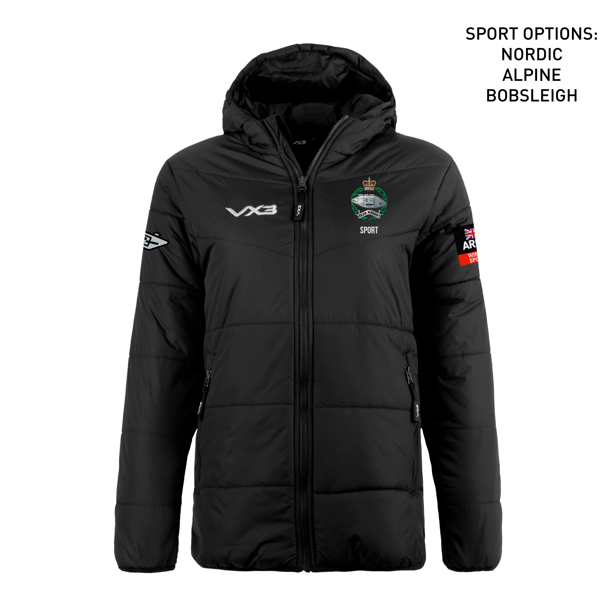 Royal Tank Regiment - Winter Sports Lorica Quilted Jacket Ladies