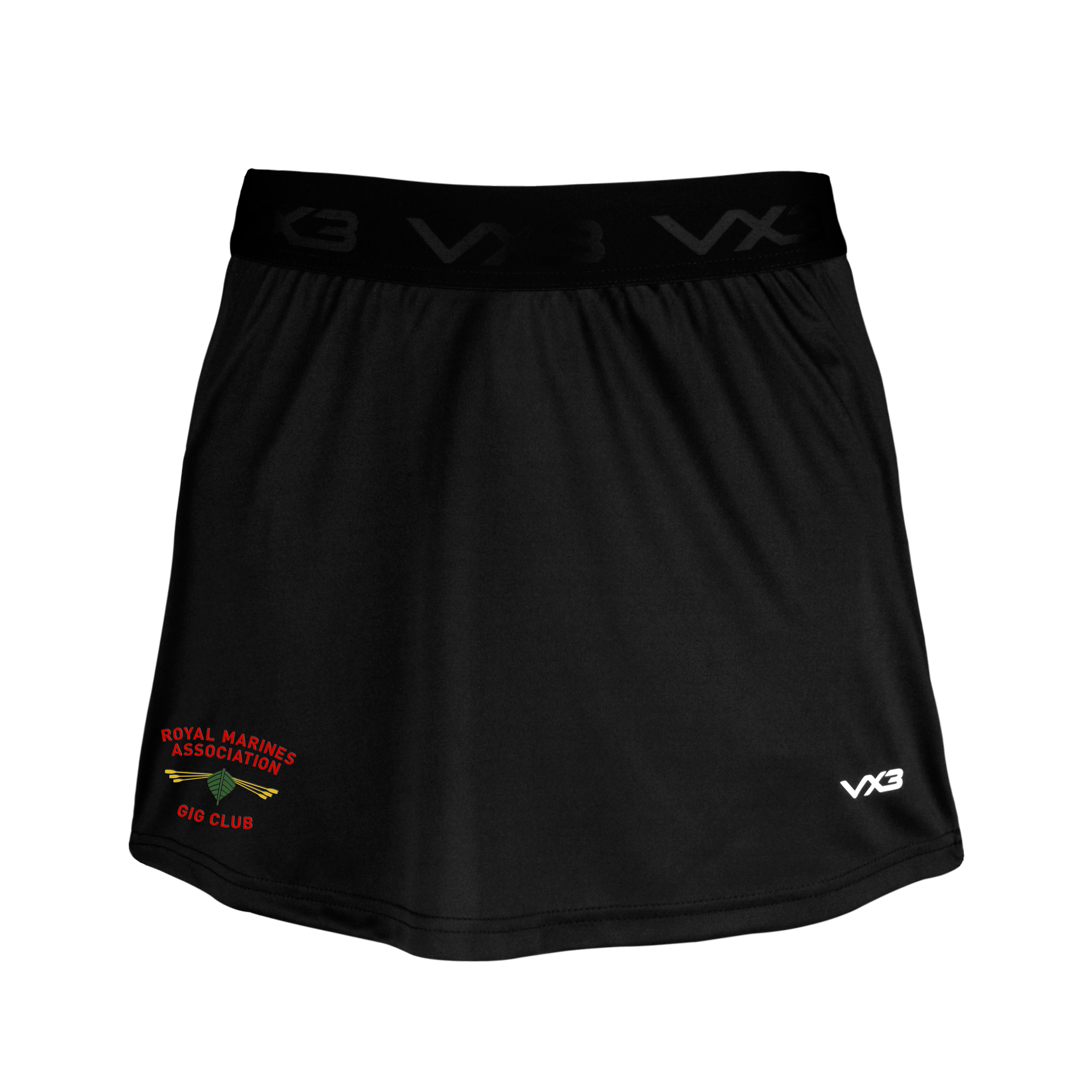 Royal Marine Gig Club Skort - Black