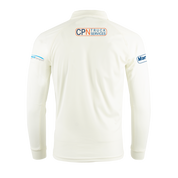 Rufford Cricket Club Cricket Whites Youth Long Sleeve Shirt