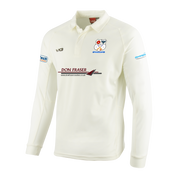 Rufford Cricket Club Cricket Whites Youth Long Sleeve Shirt