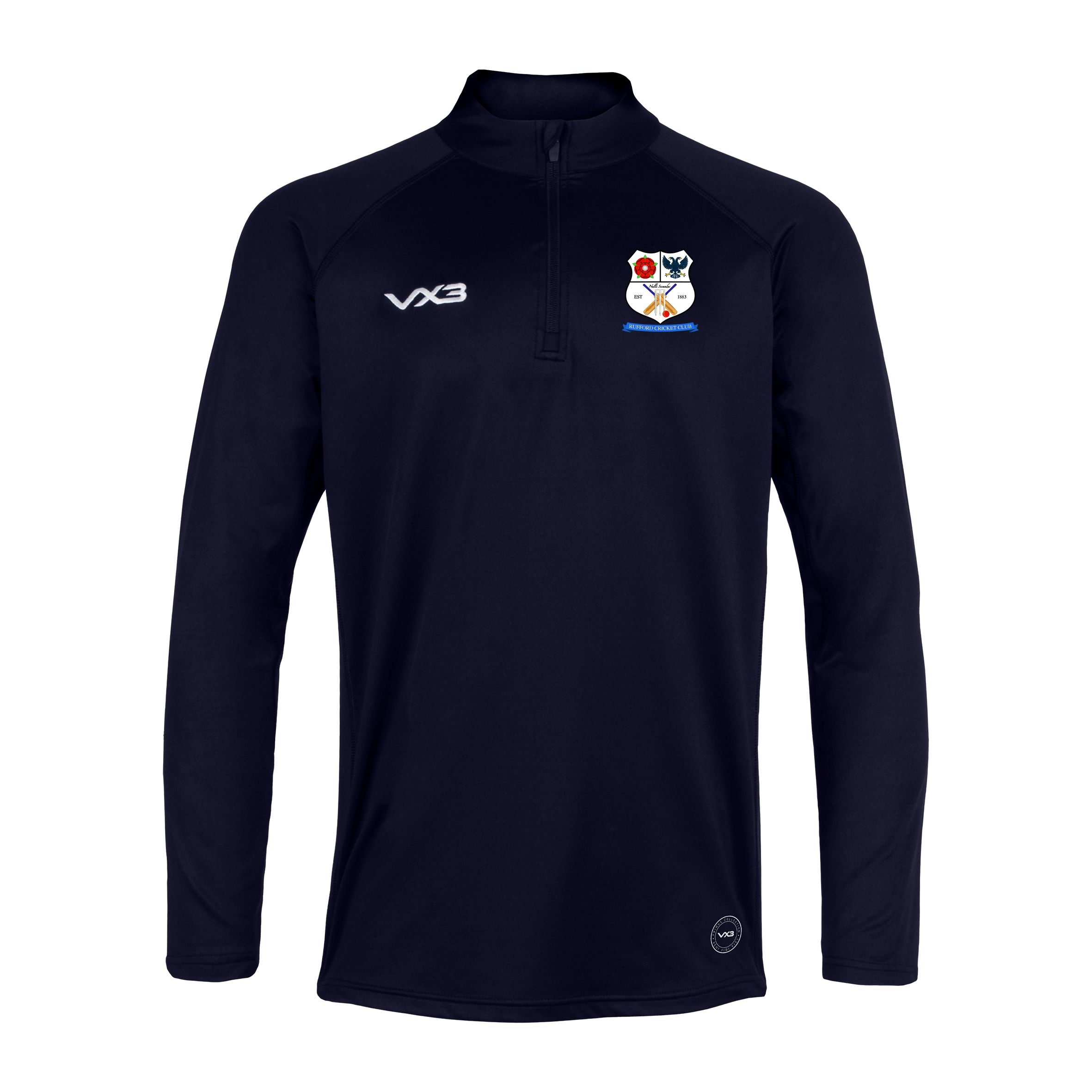 Rufford Cricket Club Primus Youth Quarter Zip
