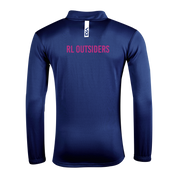 Rugby League Outsiders Fortis Quarter Zip Sweat