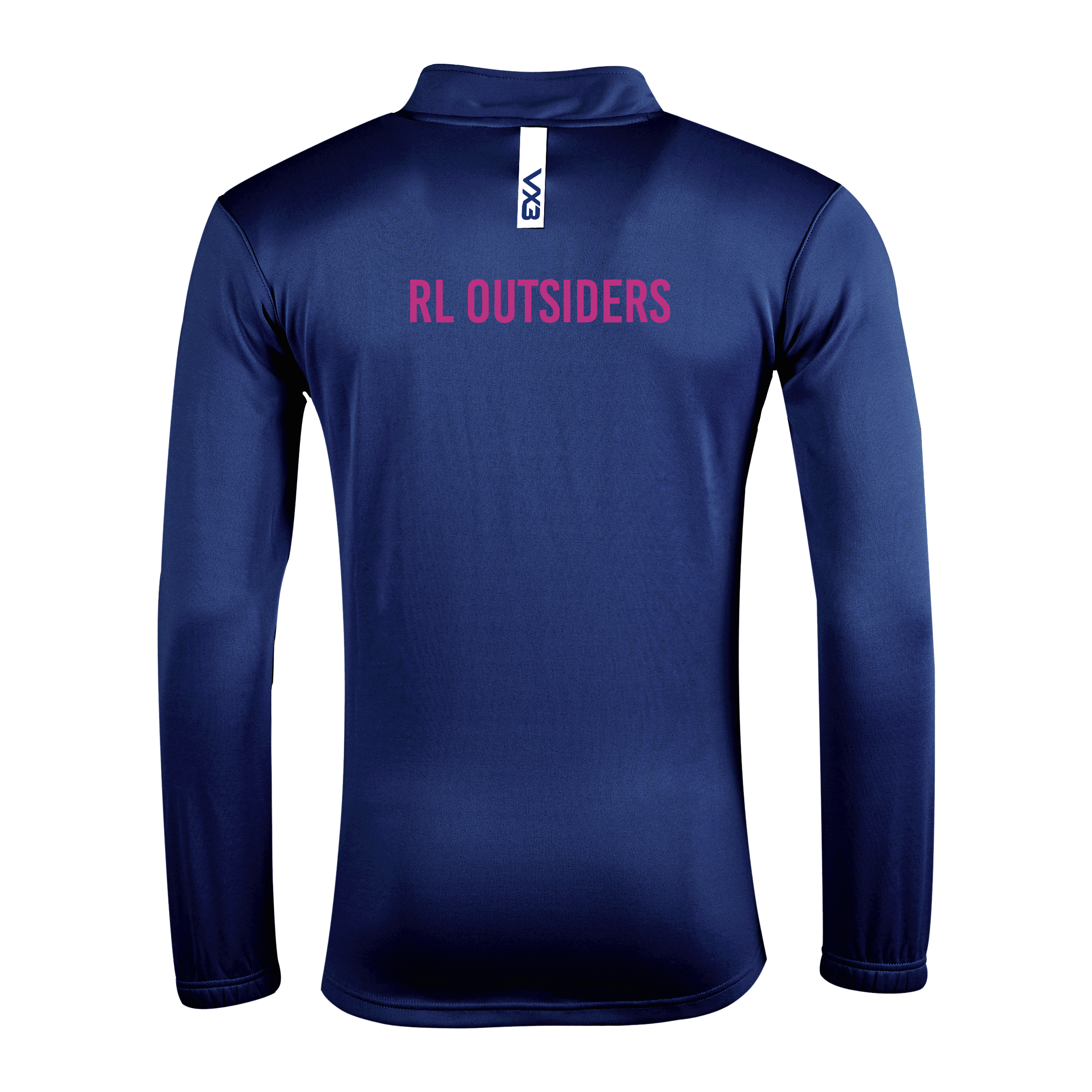 Rugby League Outsiders Fortis Youth Quarter Zip Sweat