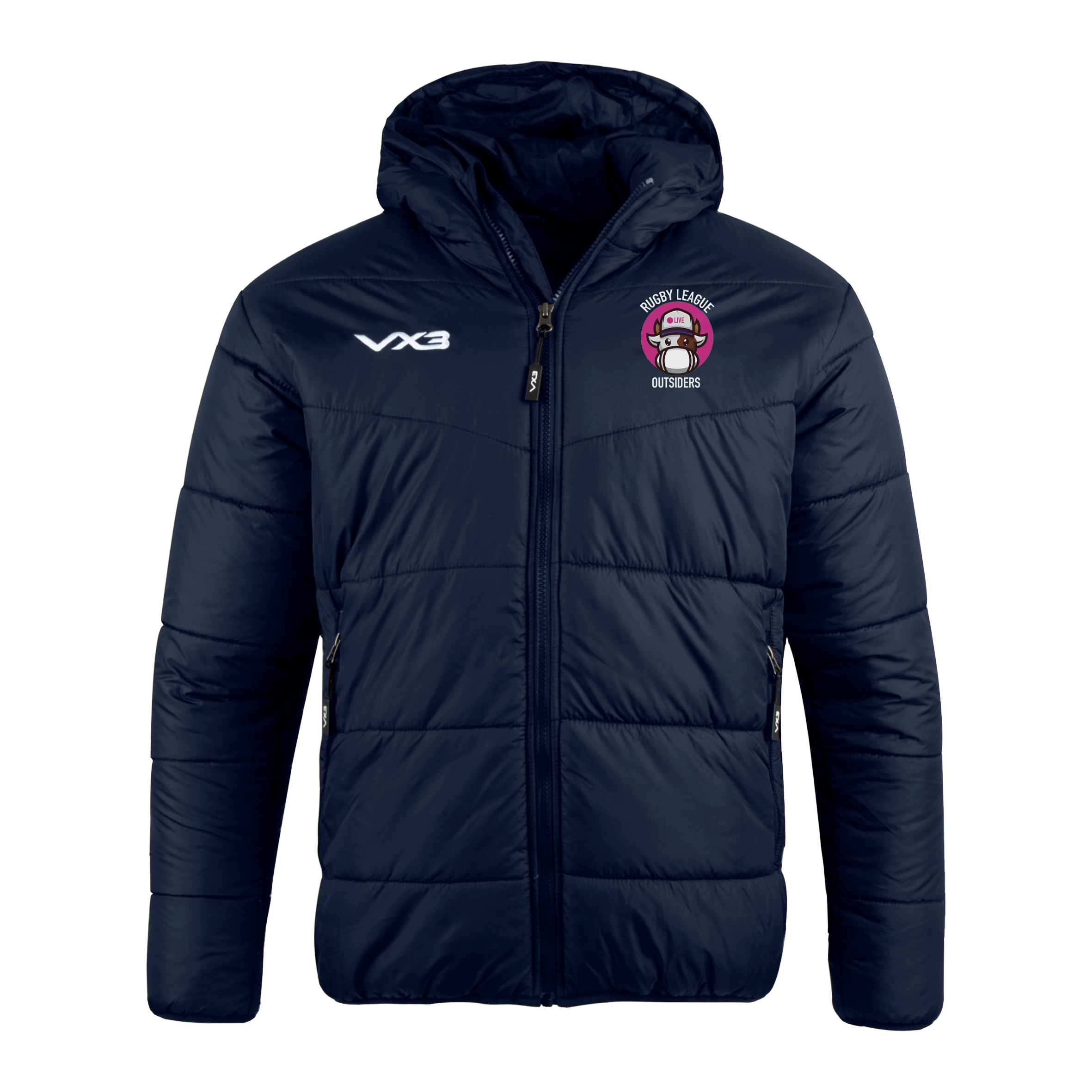 Rugby League Outsiders Lorica Quilted Jacket Youth