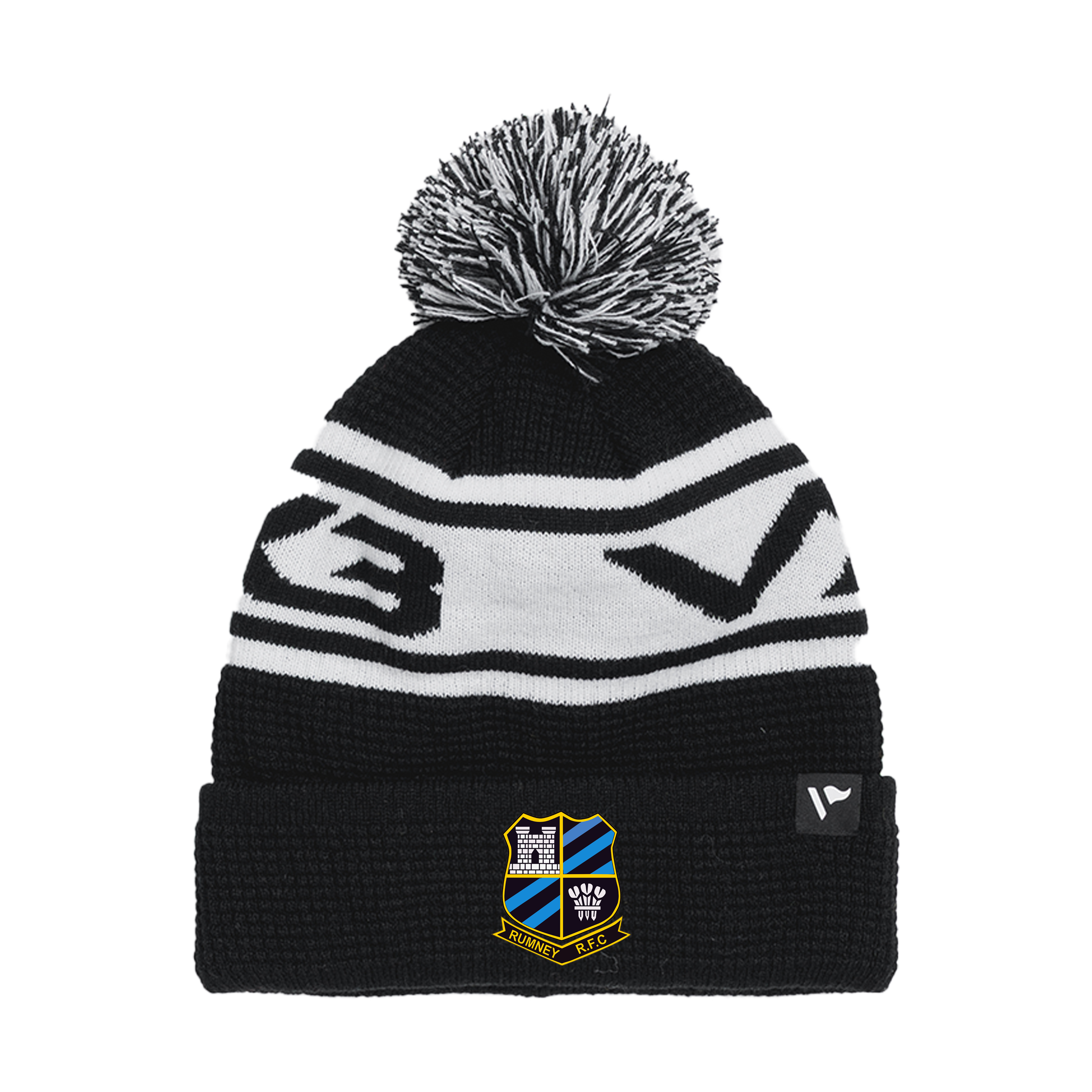 Rumney-RFC-Waffle-Bobble-BW.png