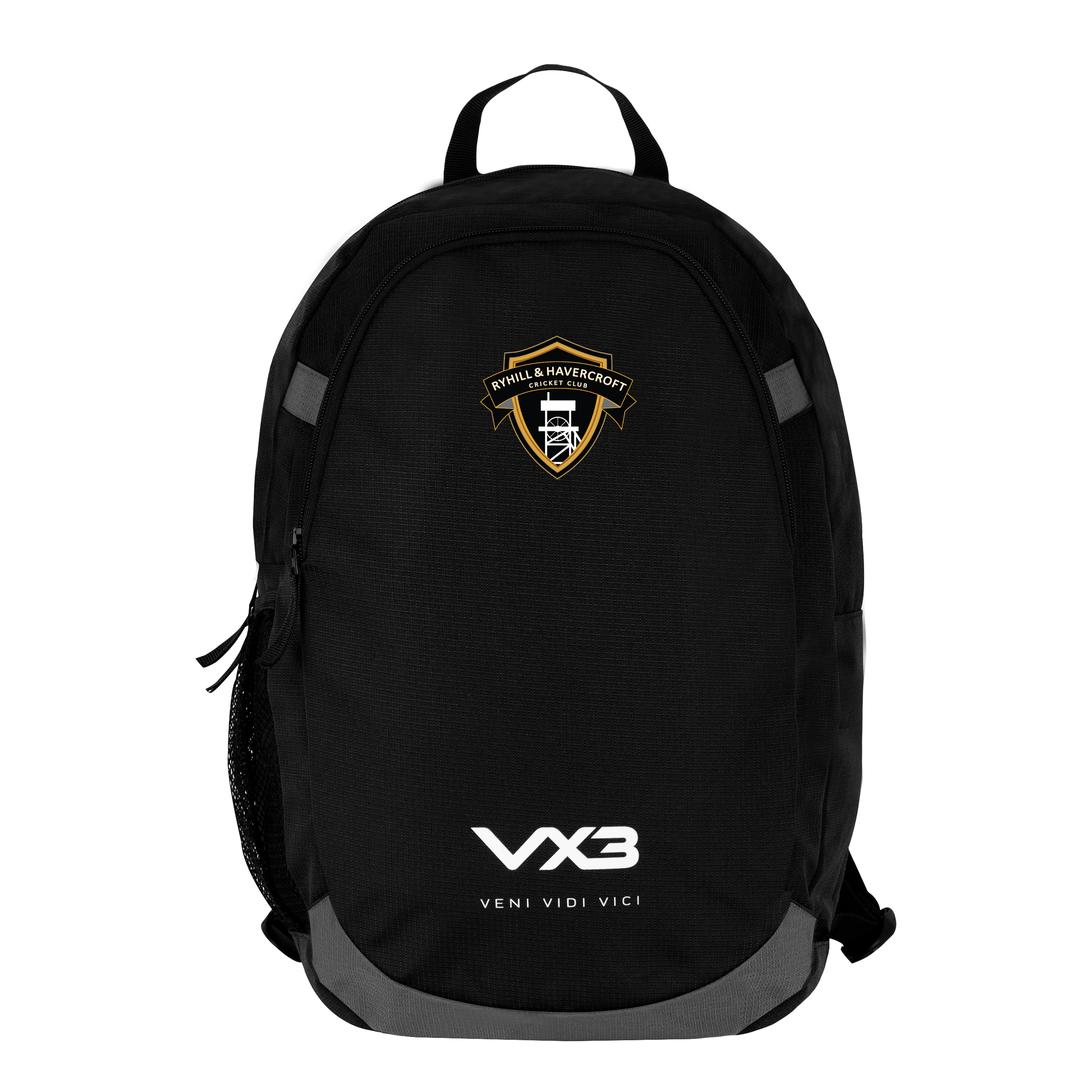 Ryhill & Havercroft Cricket Club Performance Backpack Black/Dark