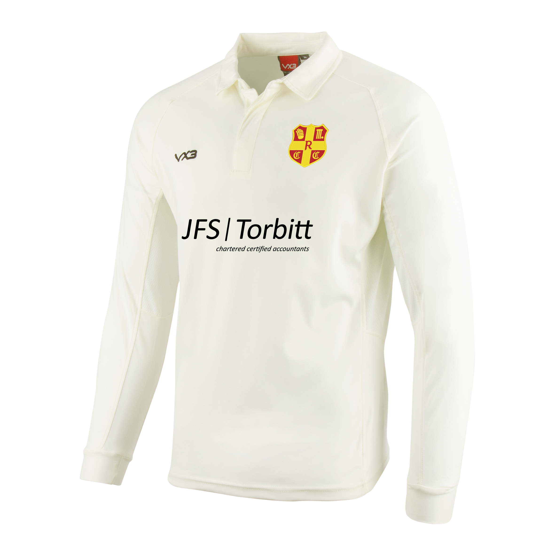 Ryton Cricket Club Cricket Whites Youth Long Sleeve Shirt