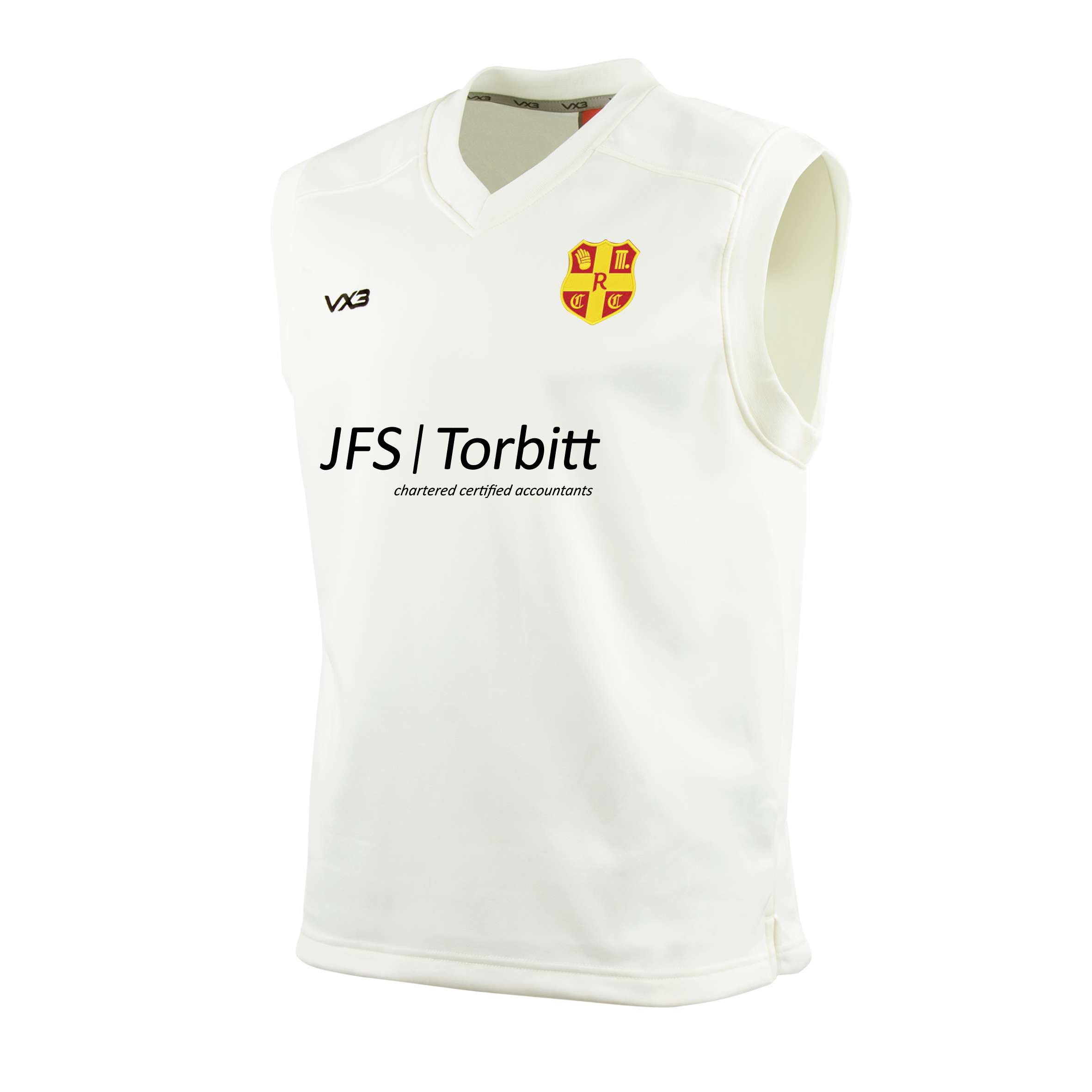 Ryton Cricket Club Cricket Whites Youth Slipover Elite