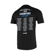 South Los Angeles Soul RFC Black Invicta Club Tee - 2026 Champions Tee