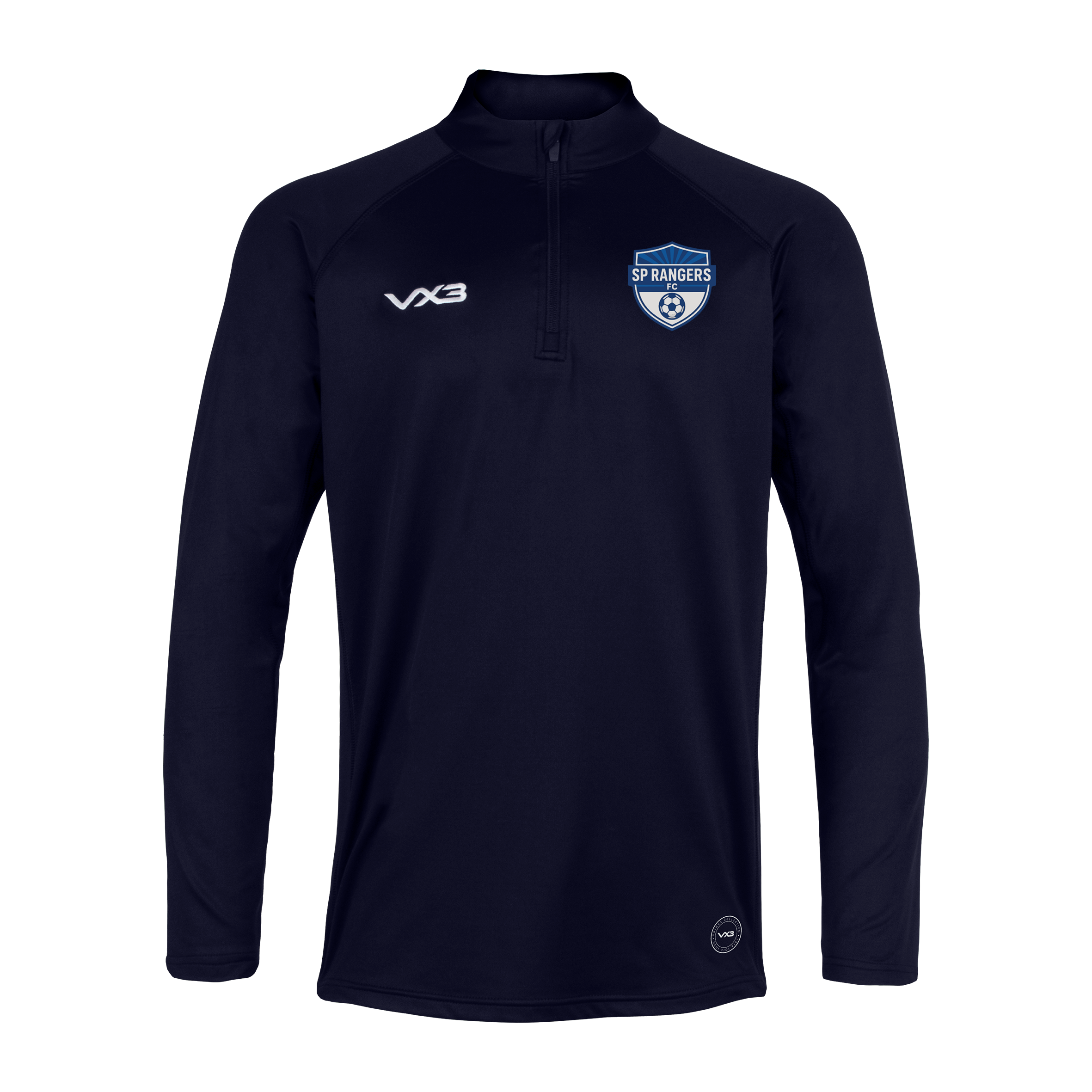 SP Rangers FC Navy Primus Youth Quarter Zip