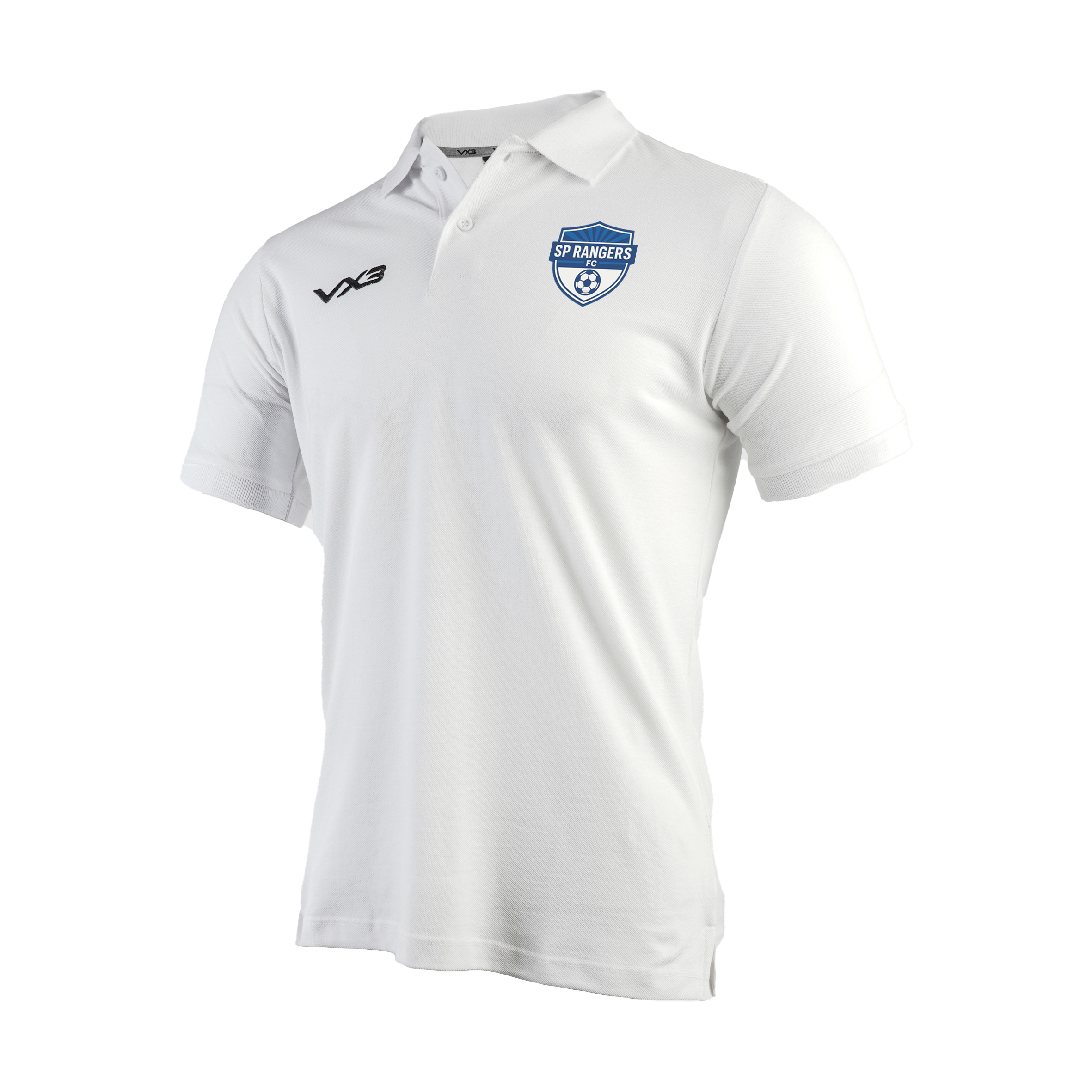 SP Rangers FC White Primus Polo Shirt