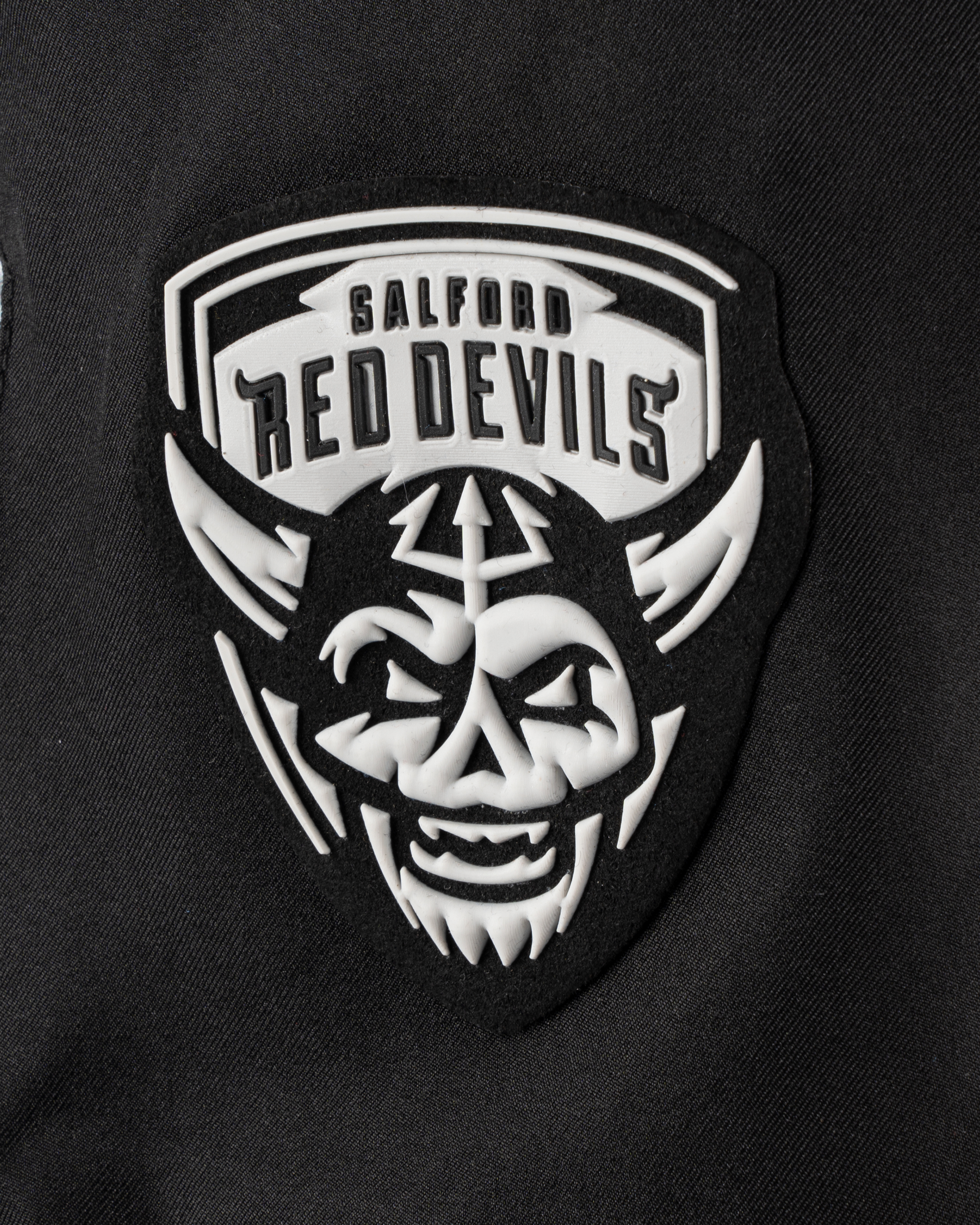 Salford Red Devils 2025 Youth Quadrigo Short Black/Slate