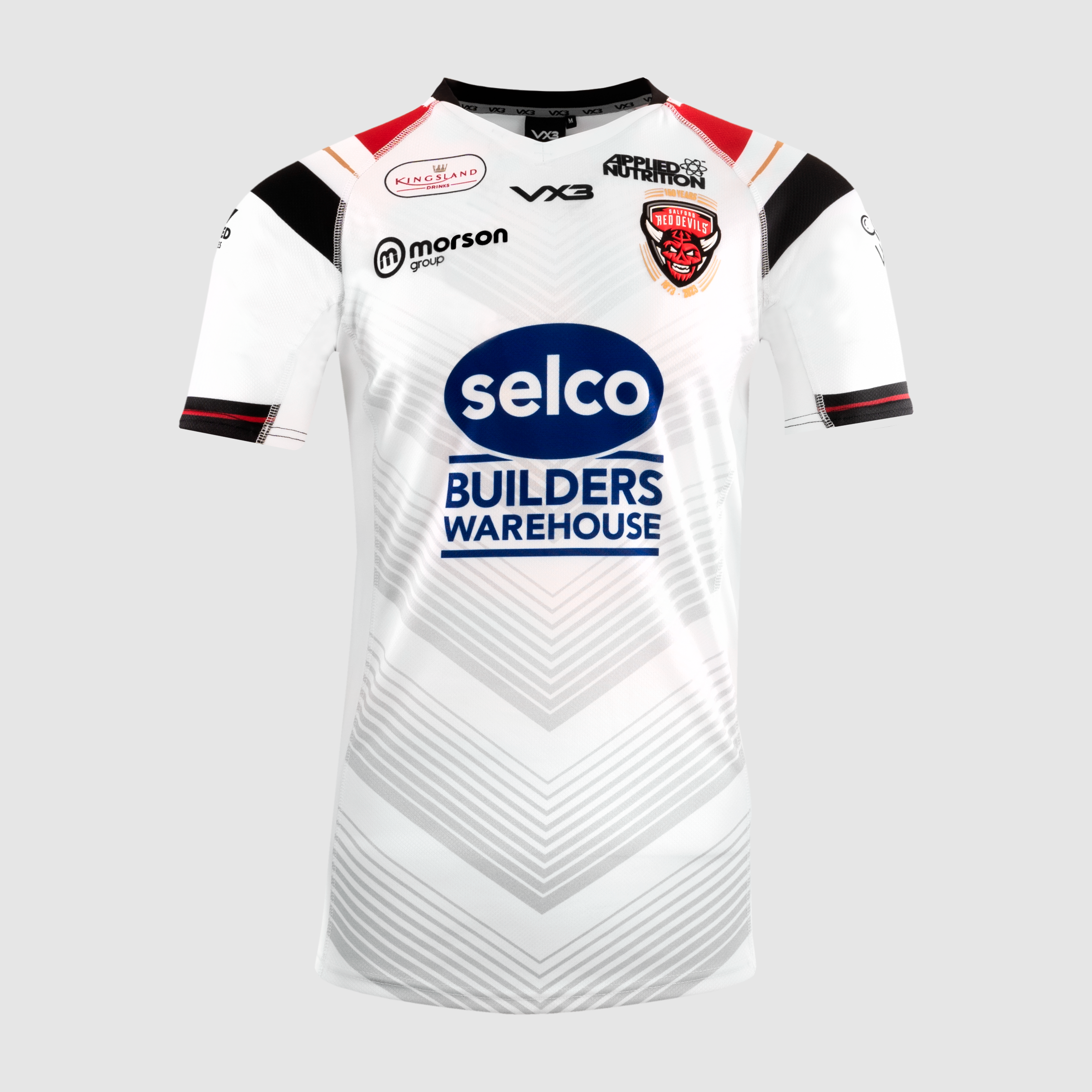 Salford Red Devils Youth Away PLAYER FIT Jersey 2023