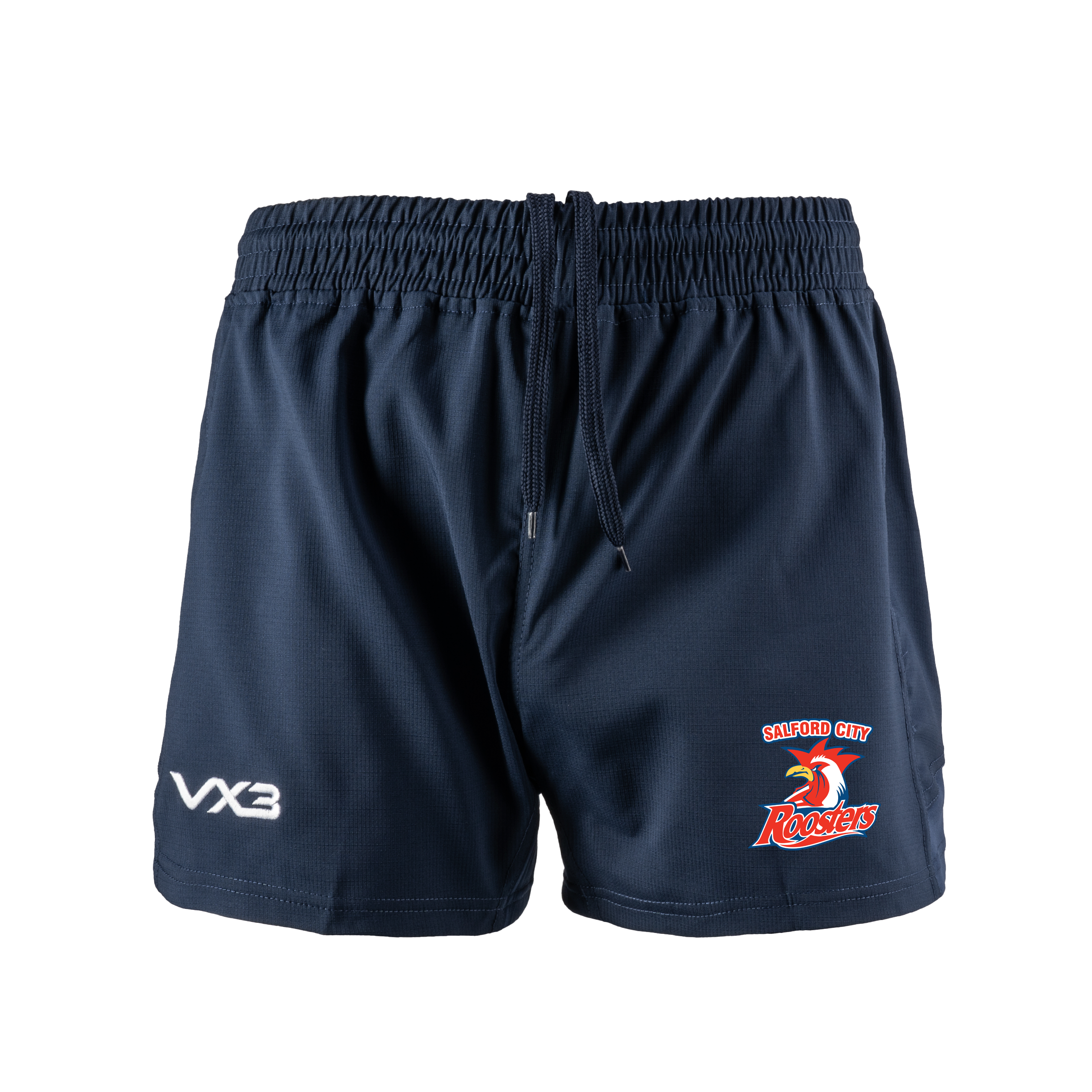 Salford City Roosters Revo Youth Rugby Shorts
