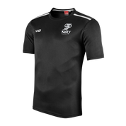 Salty Padel Fortis Tee Black/White