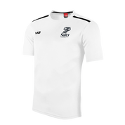 Salty Padel Fortis Tee White/Black