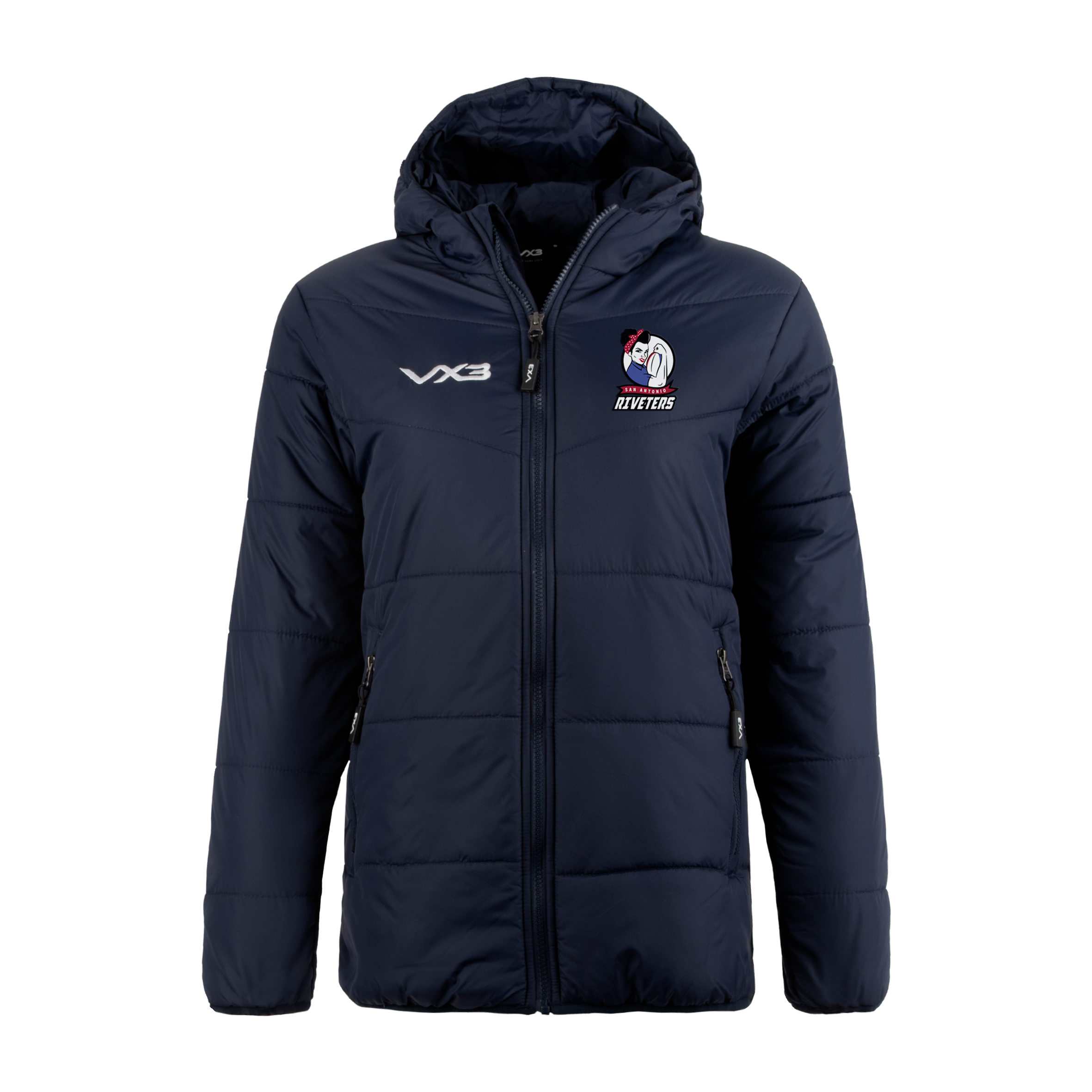 San Antonio Riveters Rugby Club Lorica Quilted Jacket Ladies
