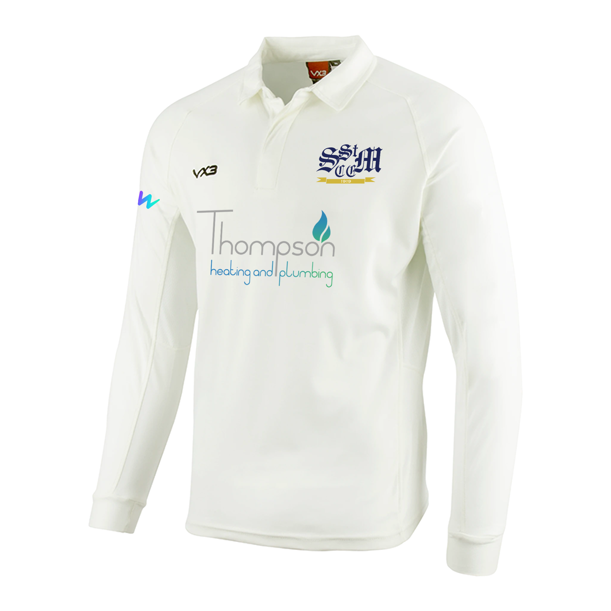 Sandford St Martin Cricket Club Long Sleeve Shirt