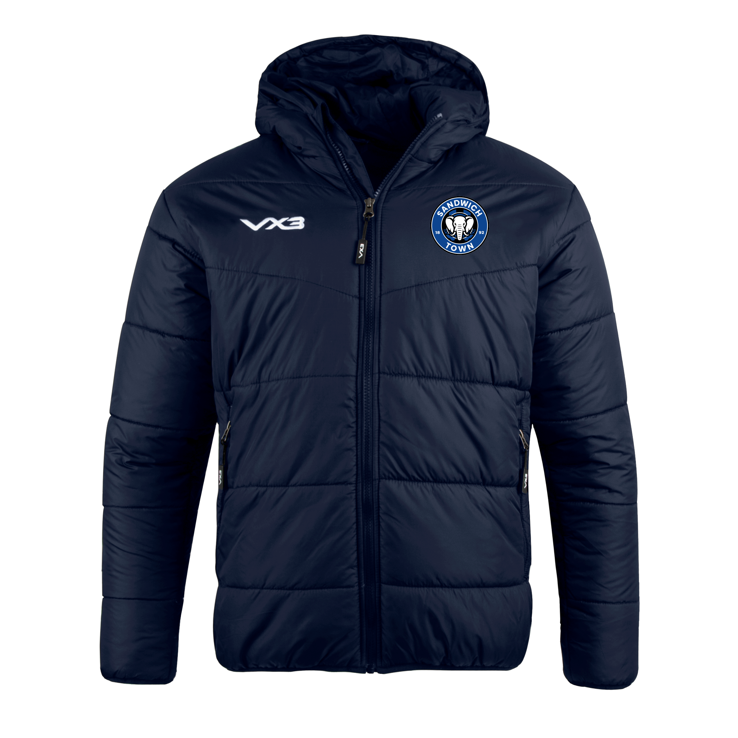 Sandwich Town FC Lorica Quilted Jacket Youth