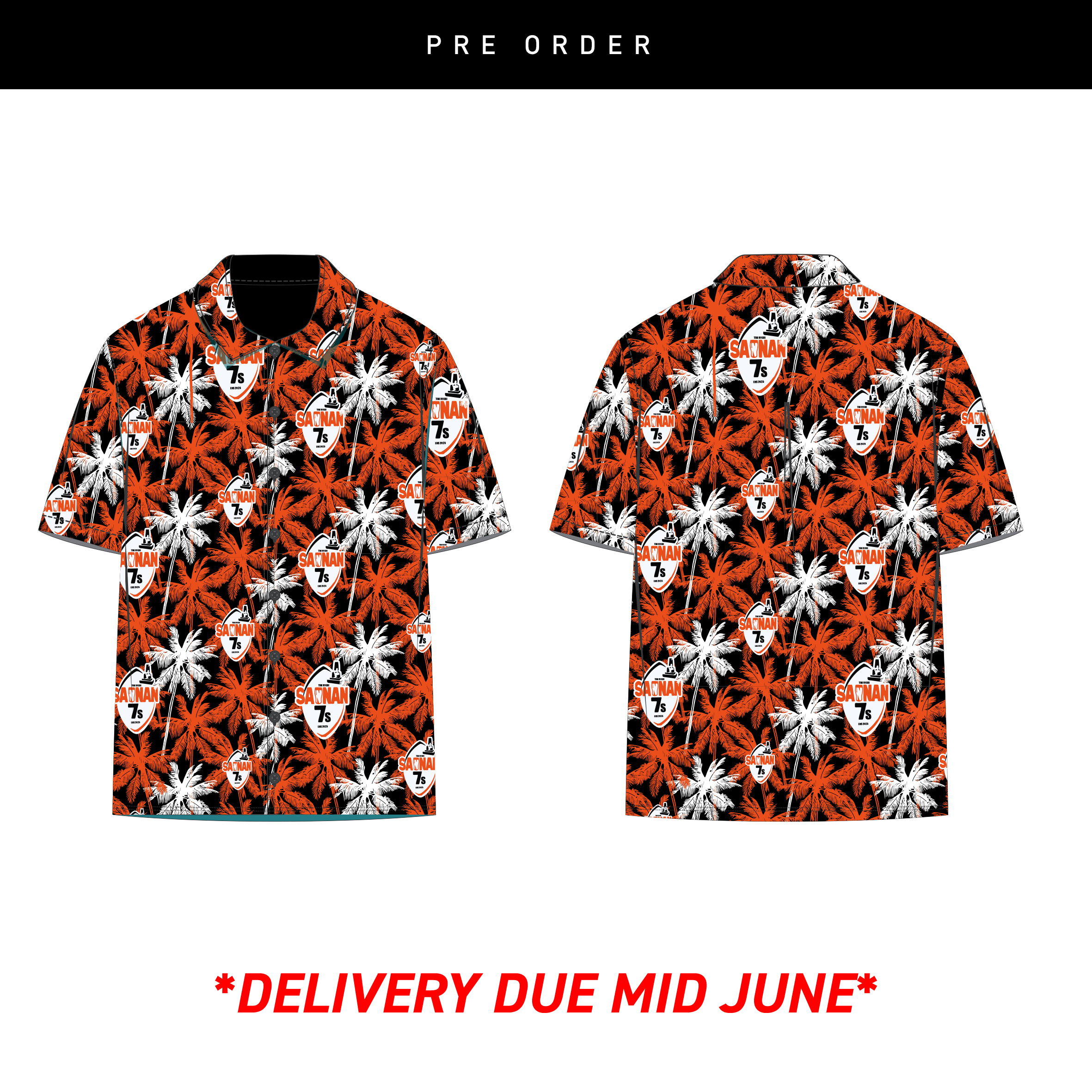 SANNAN 7S HAWAIIAN SHIRT