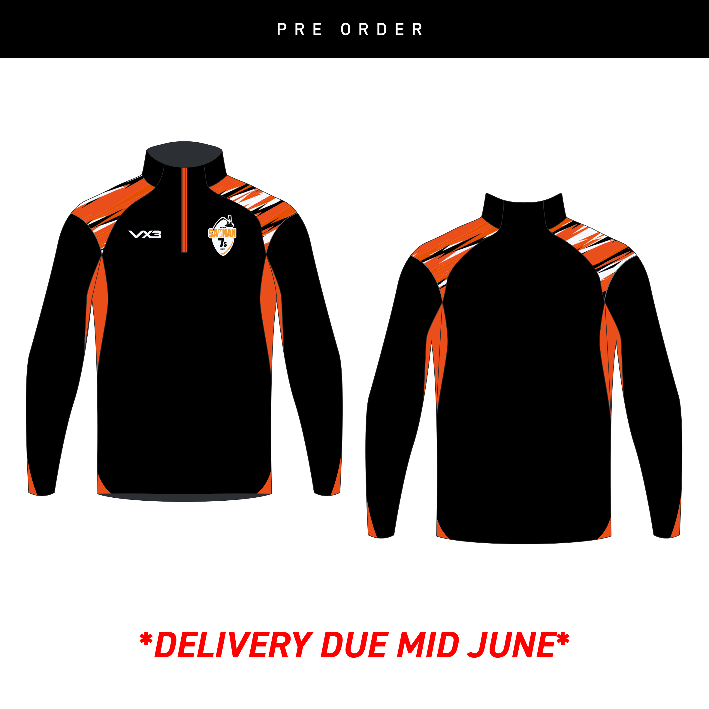 SANNAN 7S VERTEX HALF-ZIP