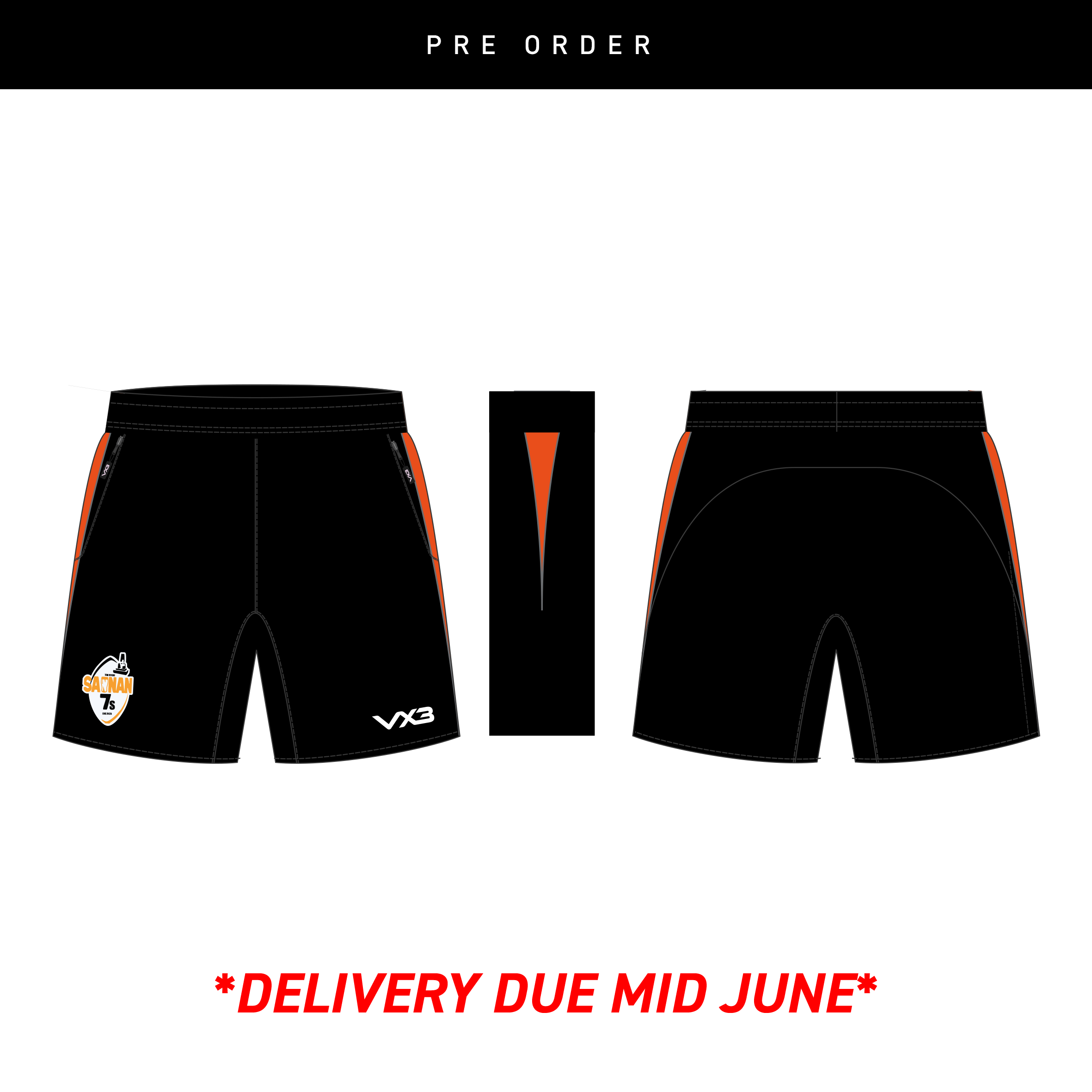 SANNAN 7S VERTEX GYM SHORTS