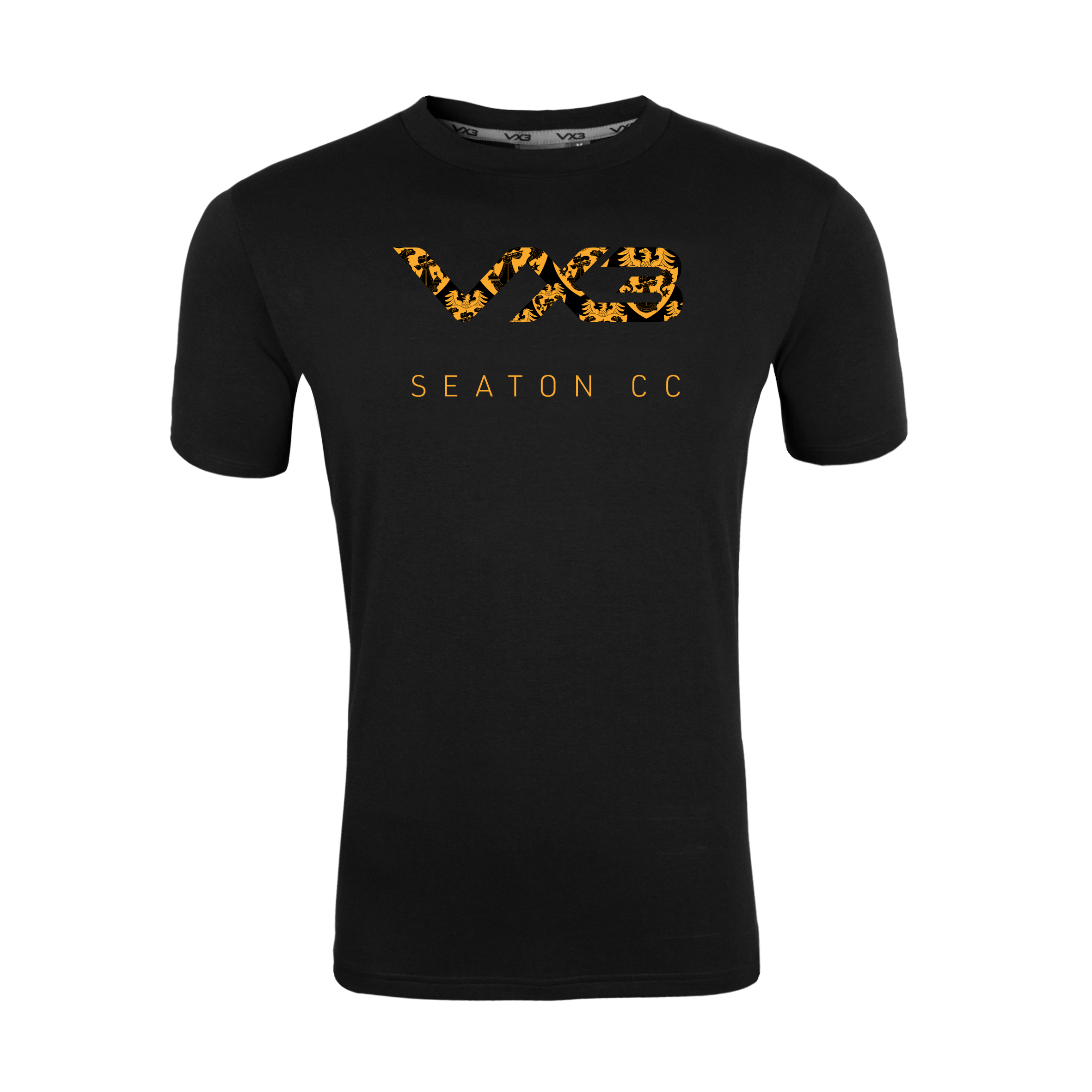 Seaton Cricket Club Black Youth Invicta Club Tee