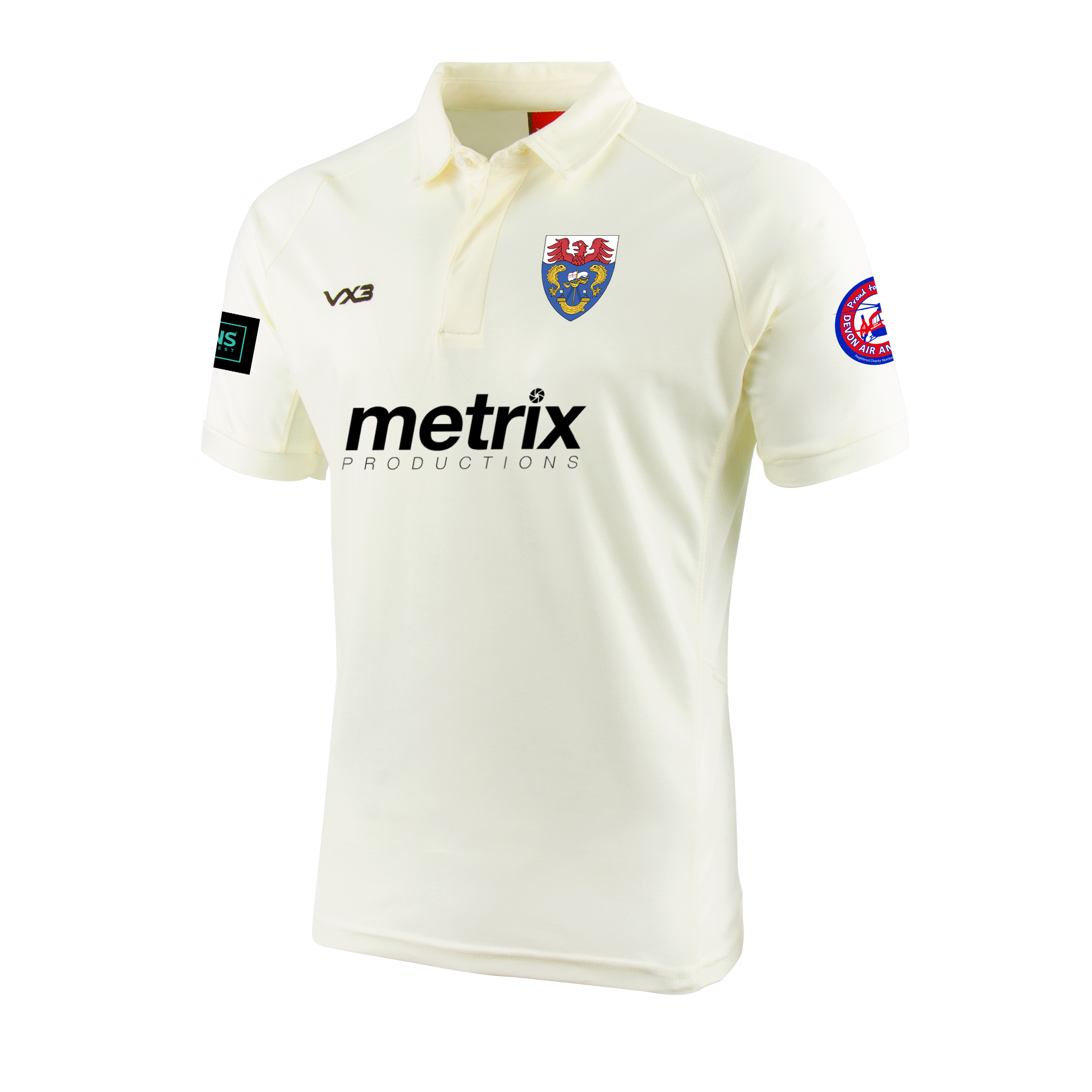 Seaton Cricket Club Cricket Whites Youth Short Sleeve Shirt