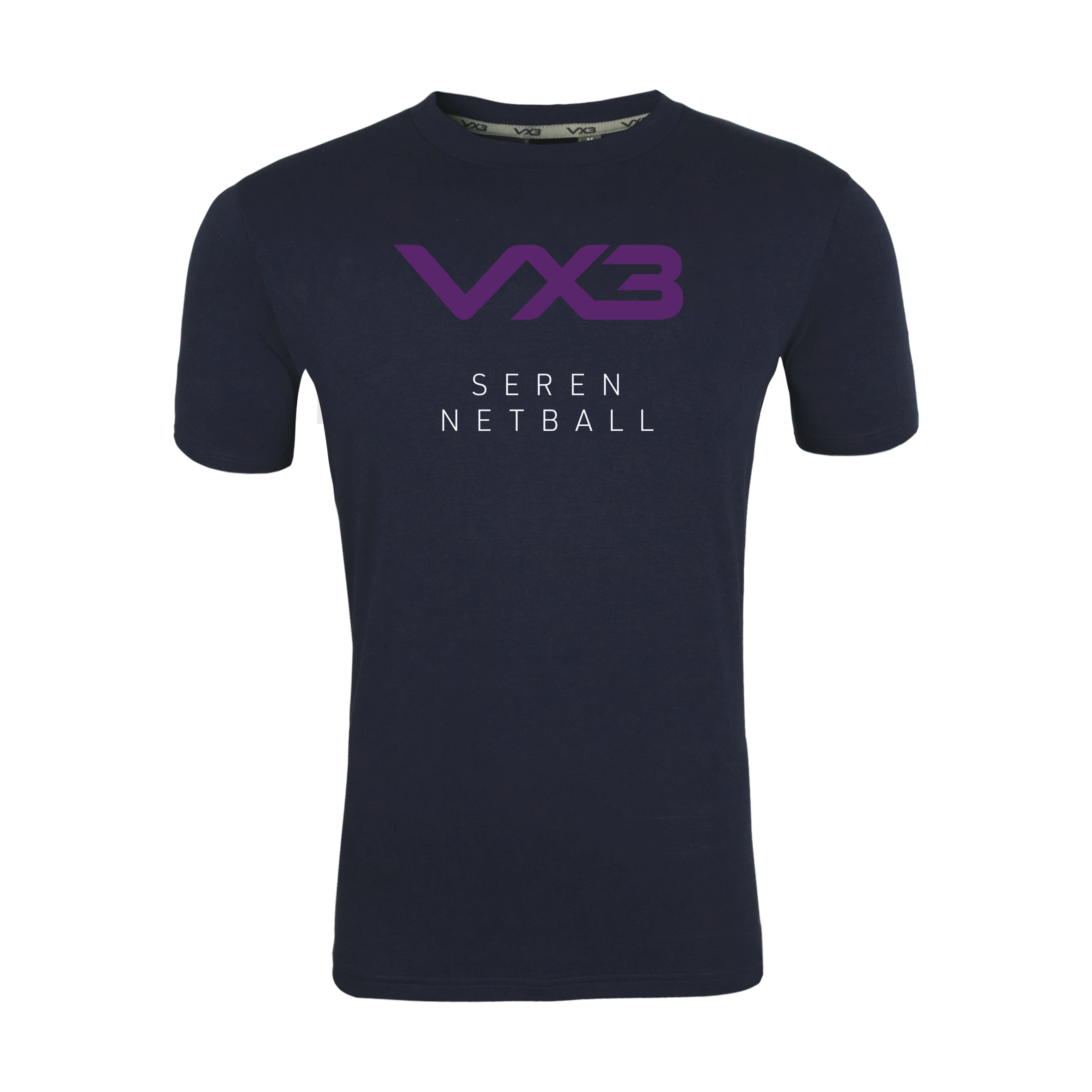 Seren Netball Navy Invicta Tee