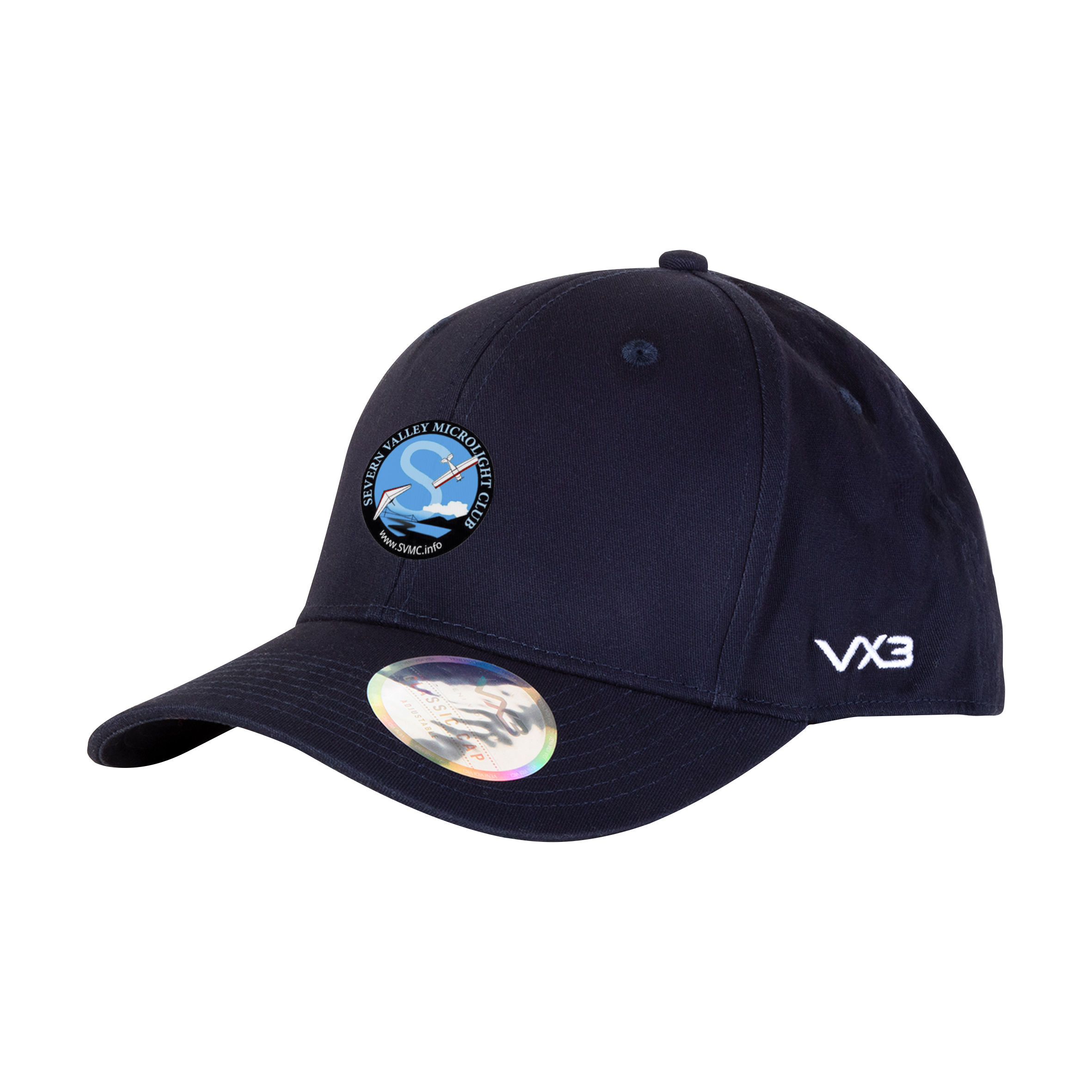Severn Valley Microlight Club Classic Cap Navy