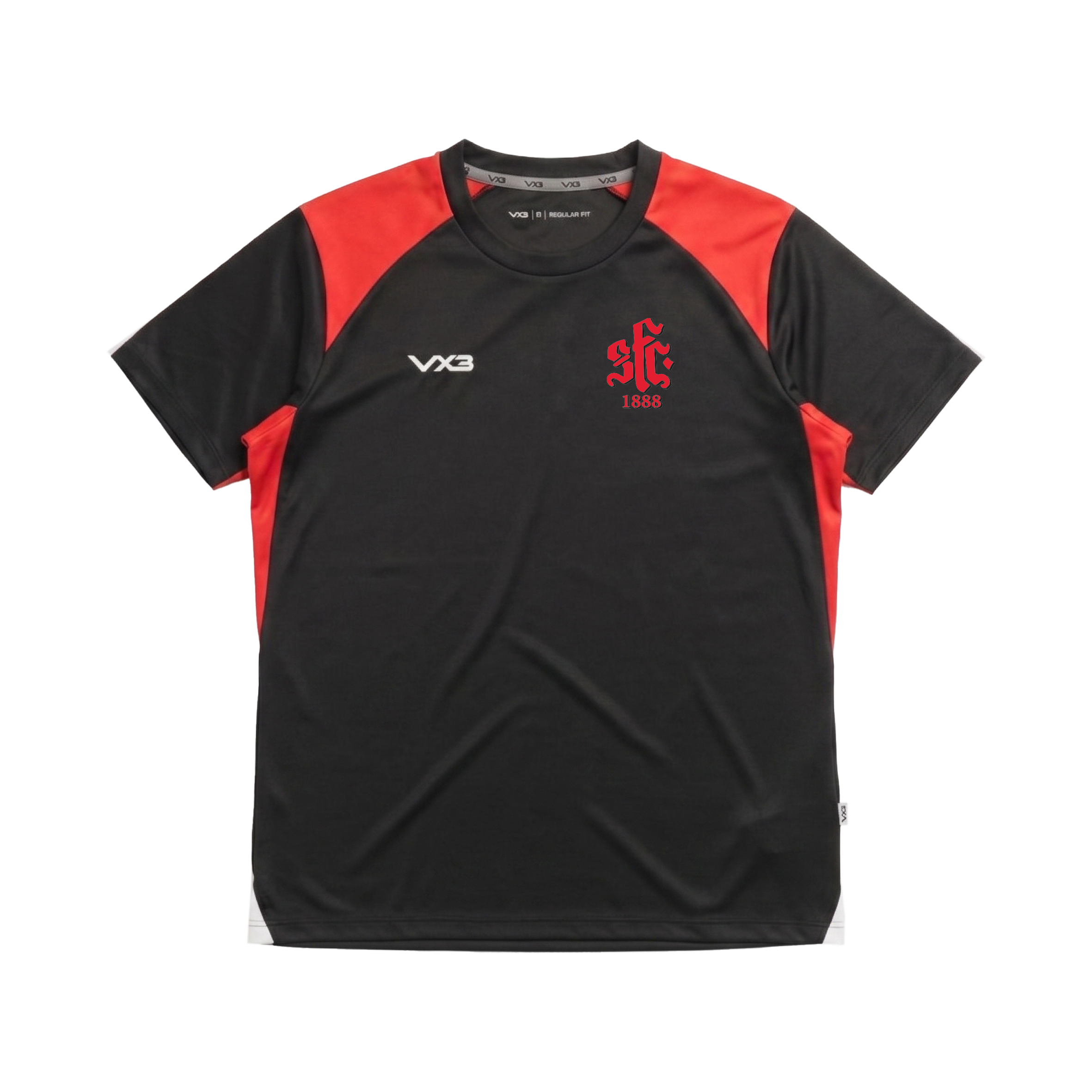 Shaftesbury FC Black Vertex Tee
