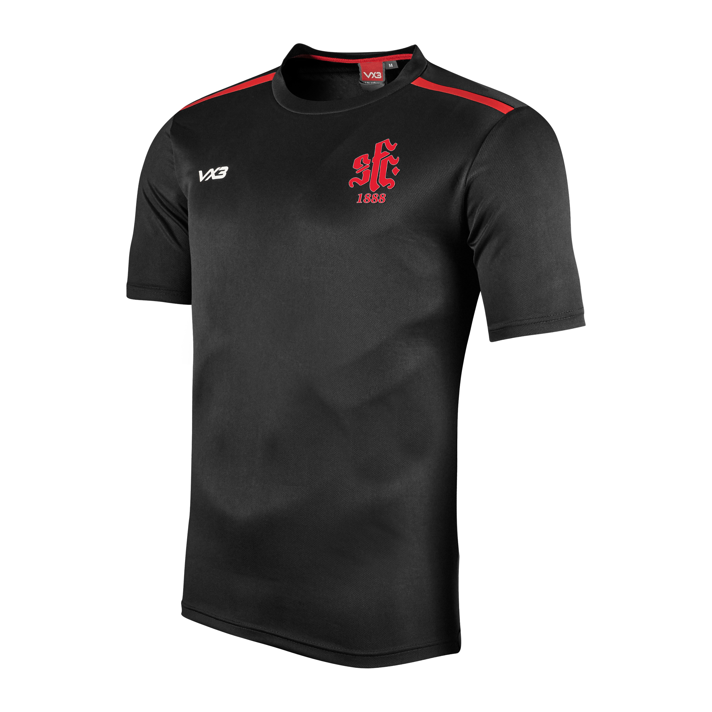 Shaftesbury FC Black Fortis Youth Tee
