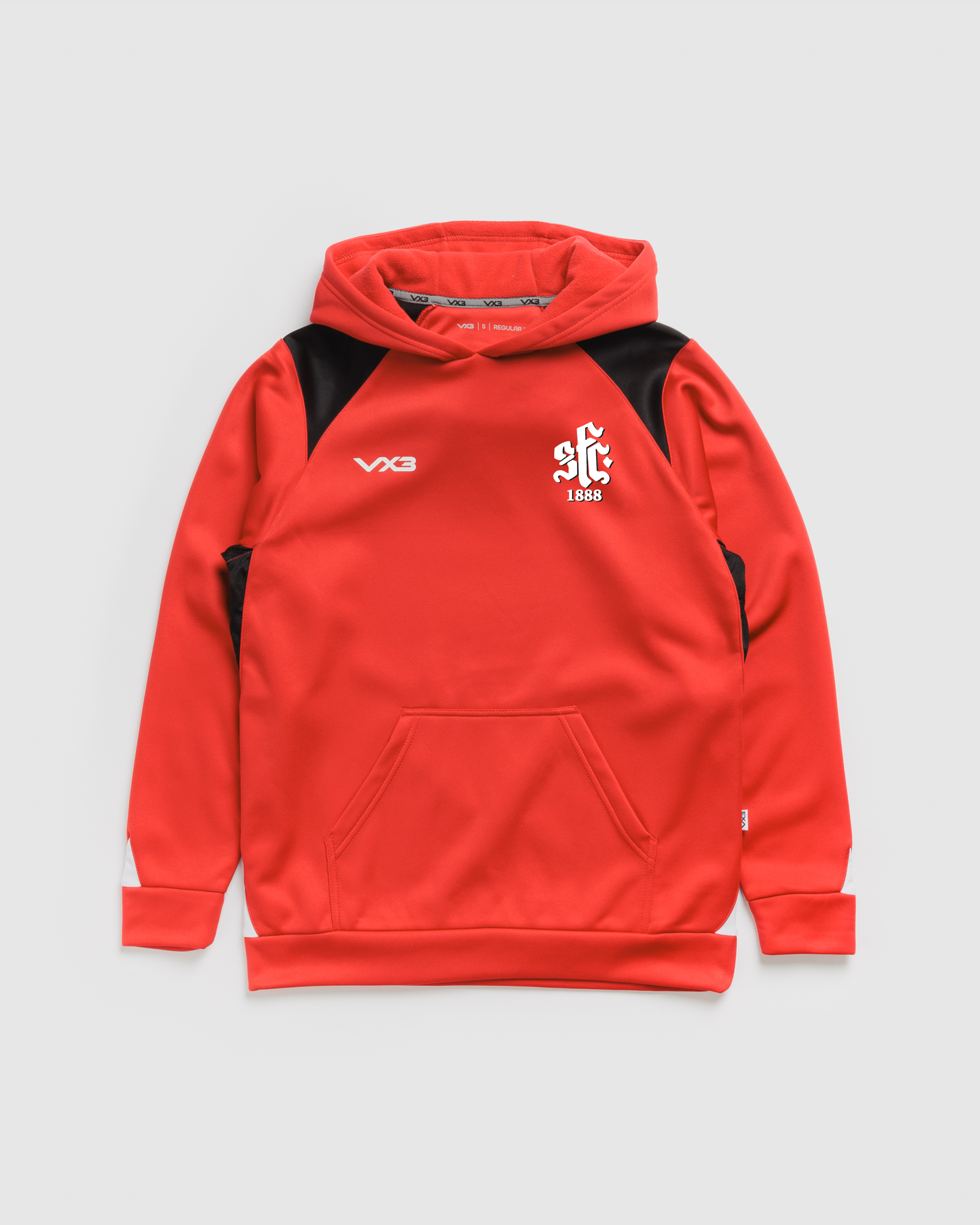 Shaftesbury FC Red Vertex Youth Hoodie