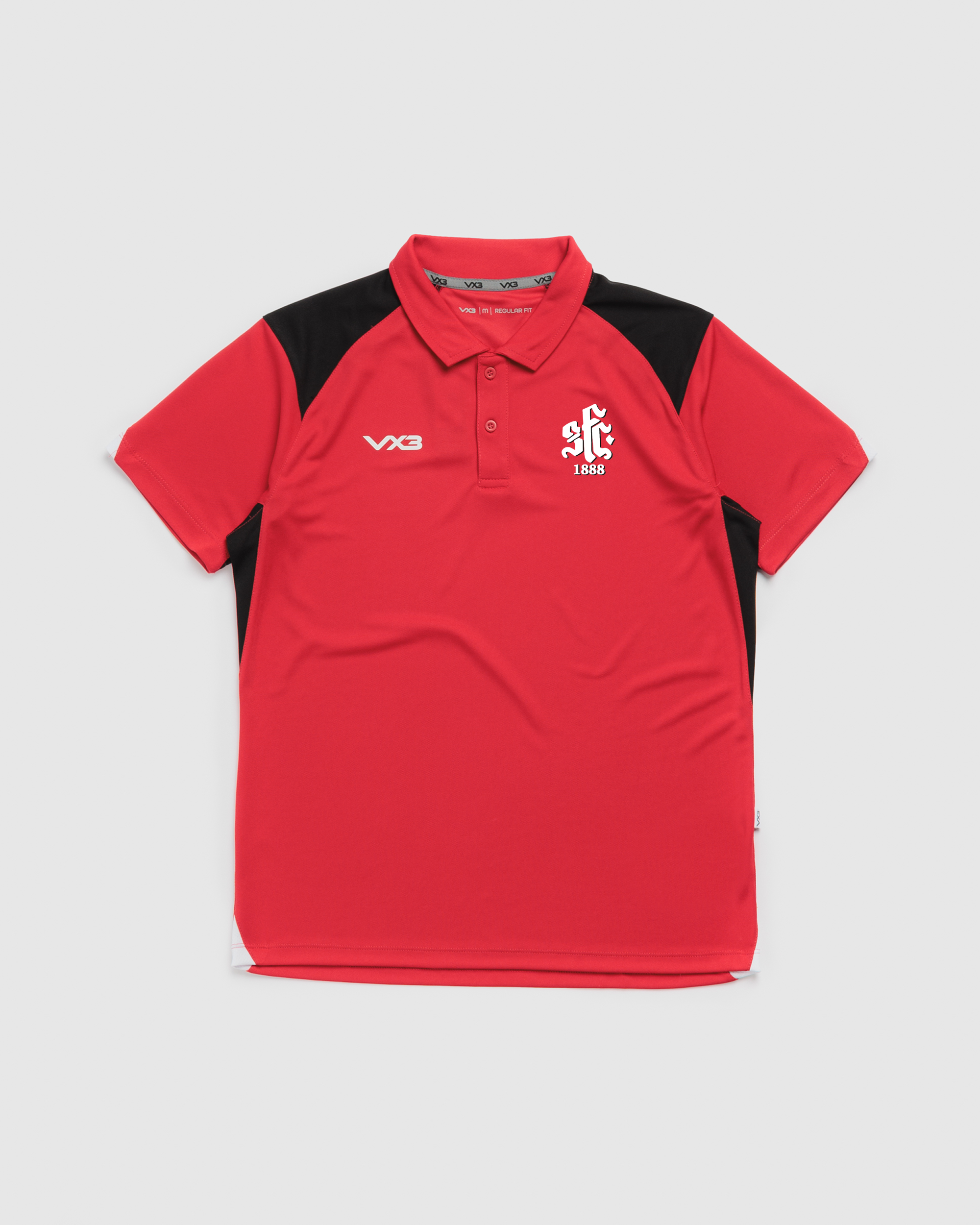 Shaftesbury FC Red Vertex Polo