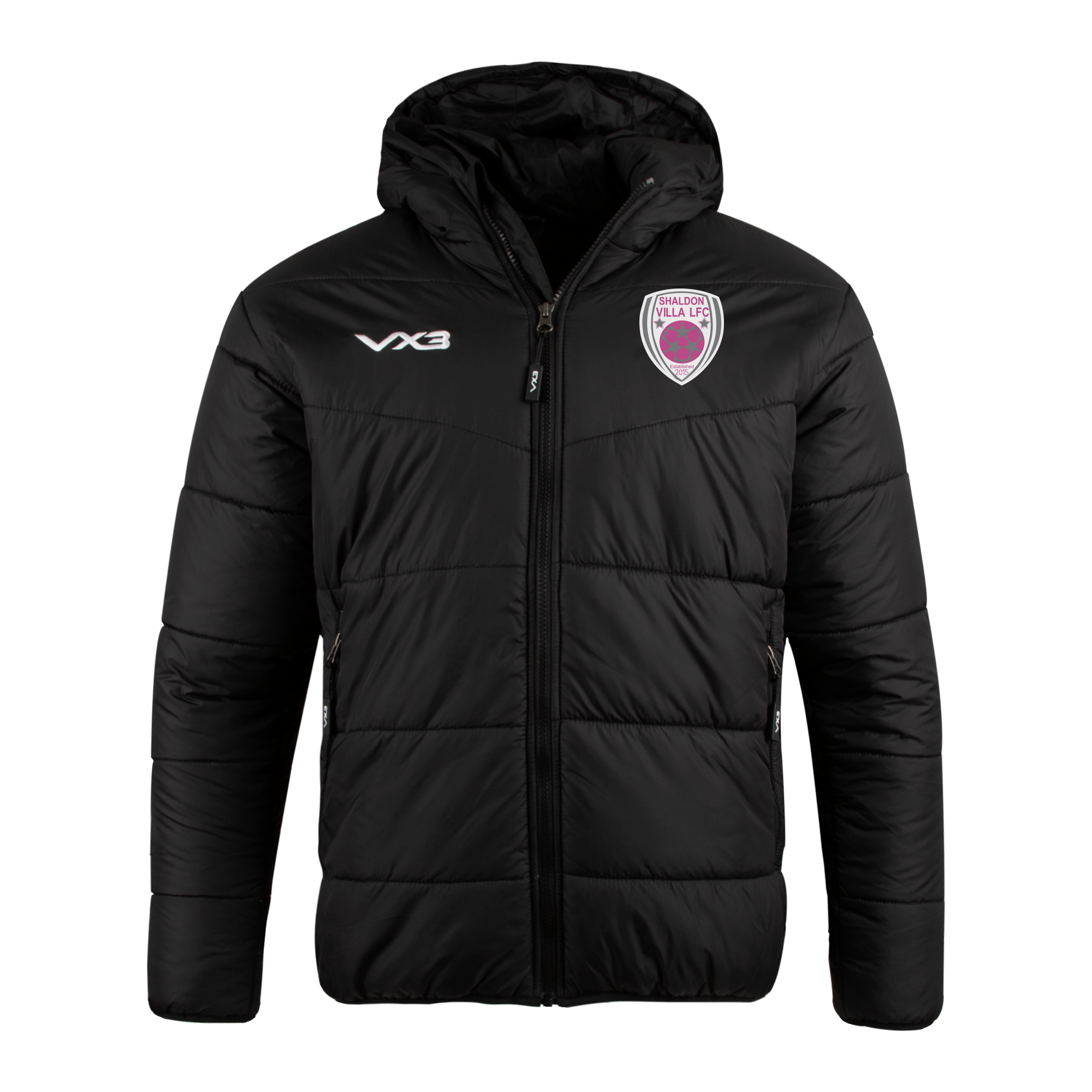 Shaldon Villa FC Lorica Quilted Jacket Youth